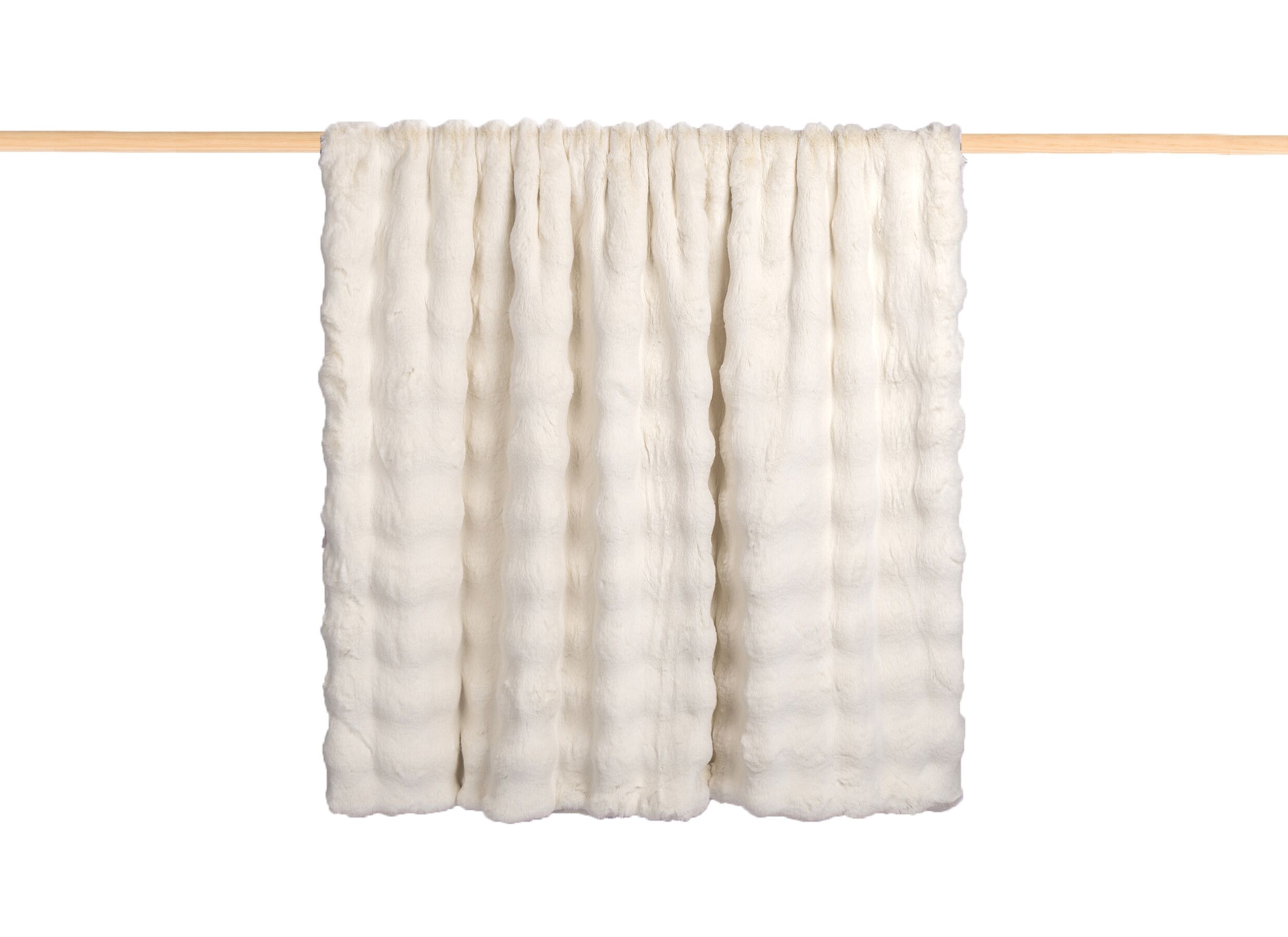 Aperçu - Plaid Dreamy 150x200cm - faux fur - offwhite