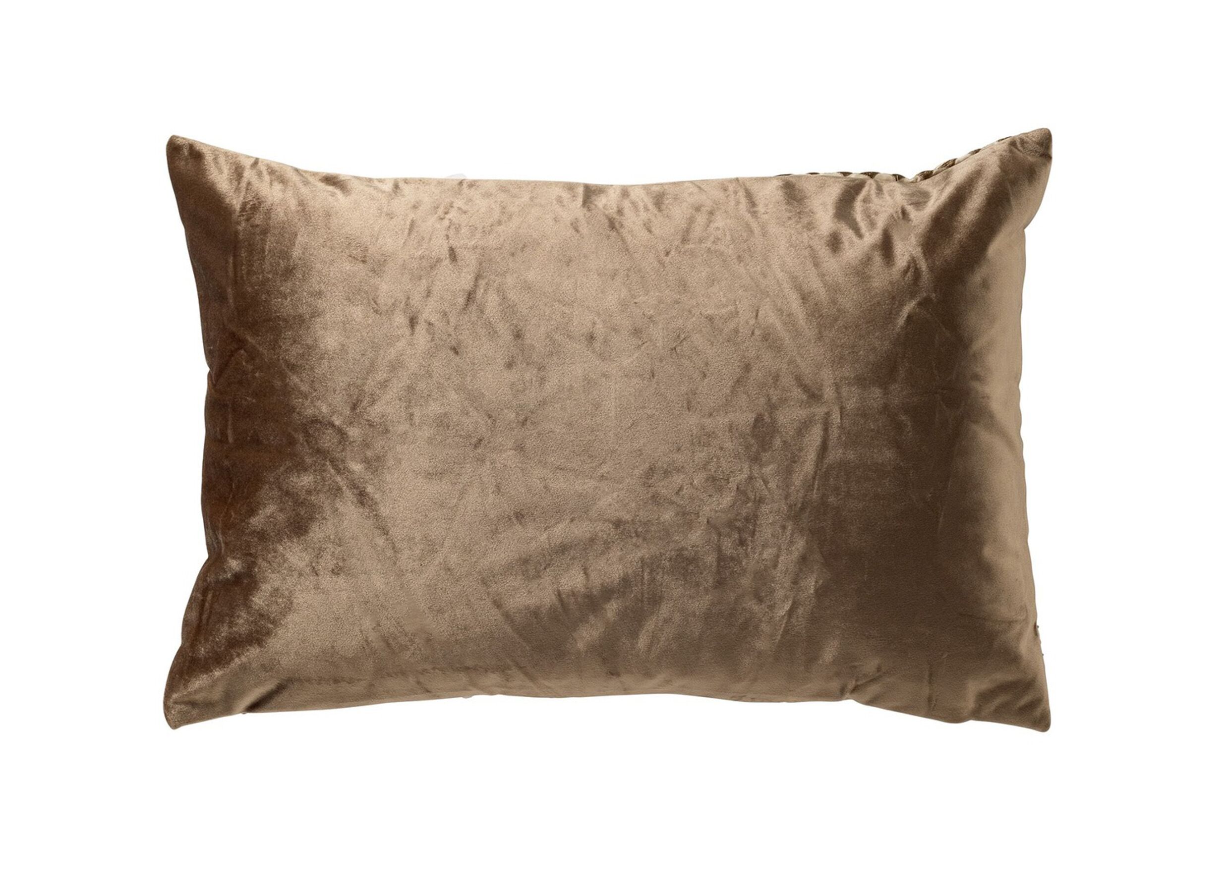 Aperçu - Coussin Filippa 40x60cm - tissu - marron