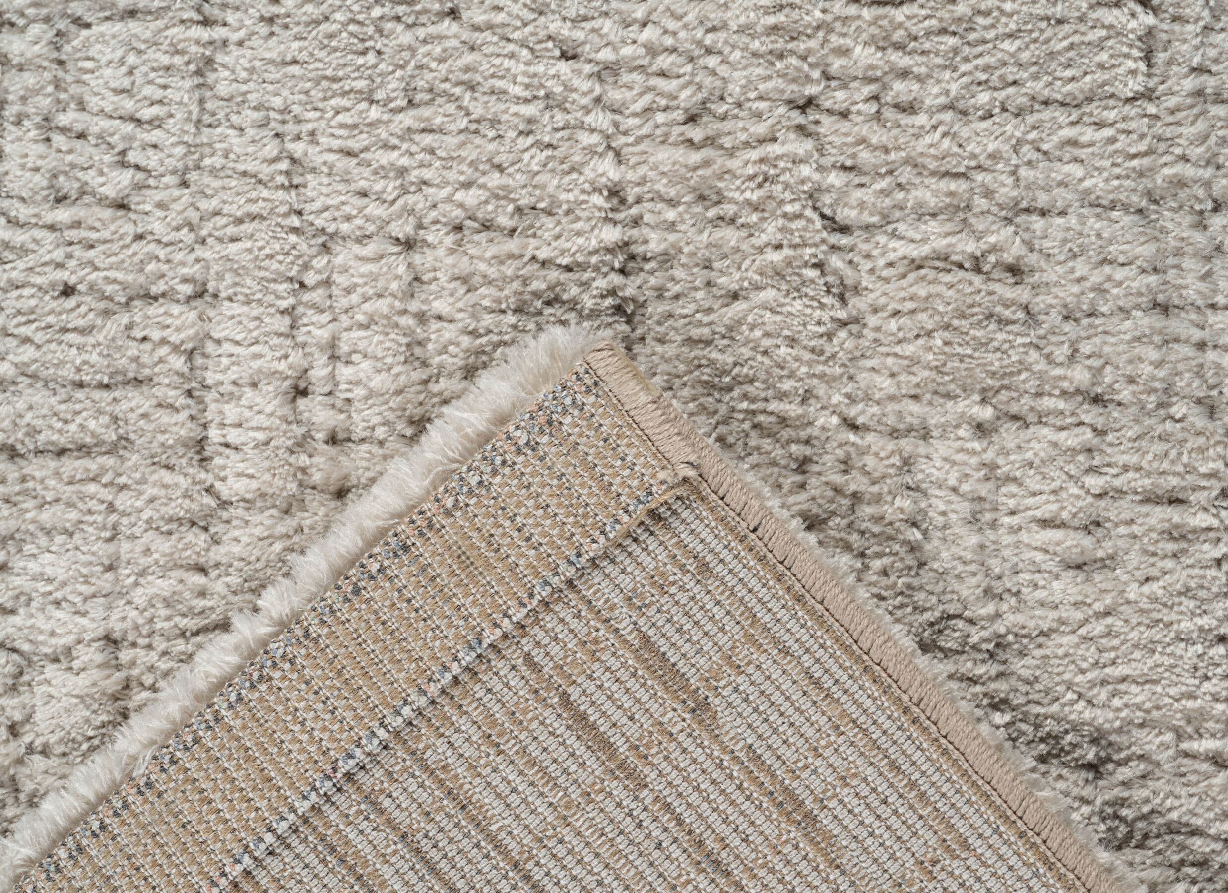 Detailfoto - Tapijt Madagaskar 160x230cm - polyester - beige
