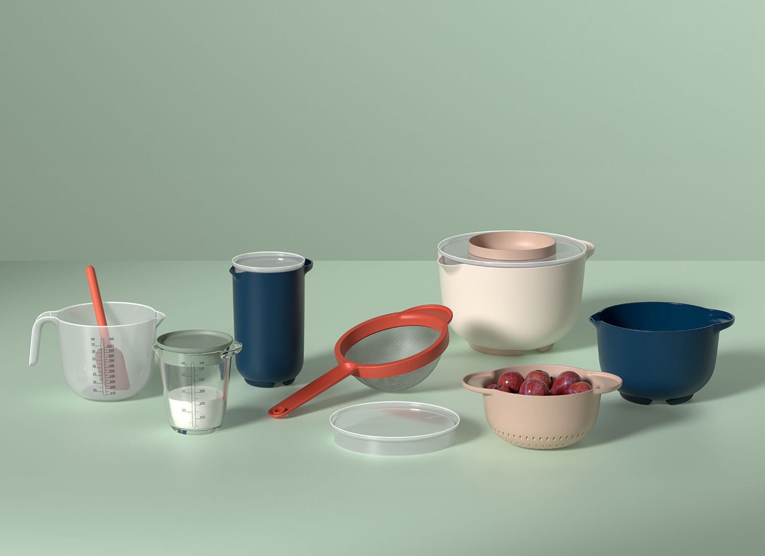 Sfeerfoto - Maatbeker Chef It 0,5L - glas - nordic sage