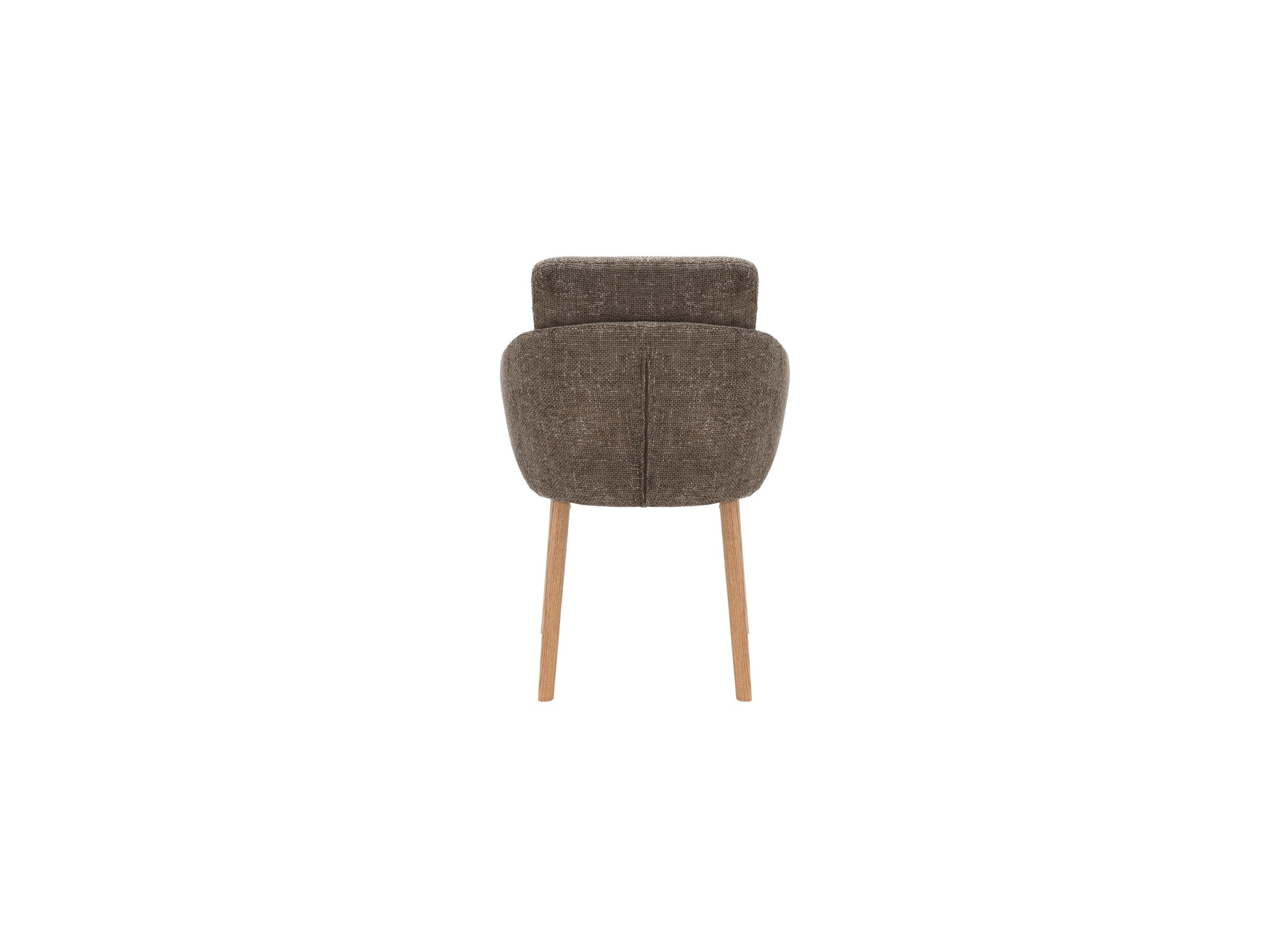 Overzichtsfoto - Kuipstoel Suya 59x69,5x87cm - polyestervezel - taupe