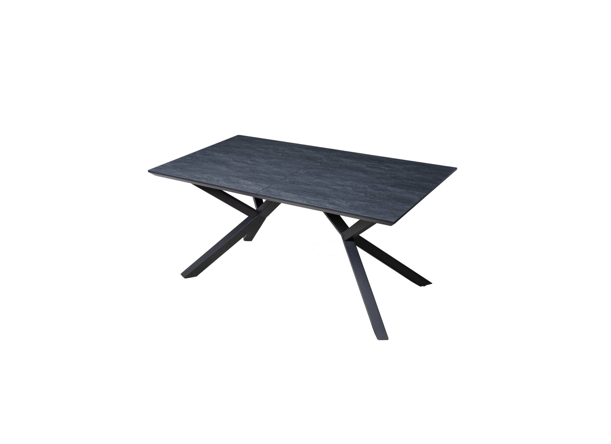 Plus Important - Table Rhine 160/220x90cm - melamine - noir