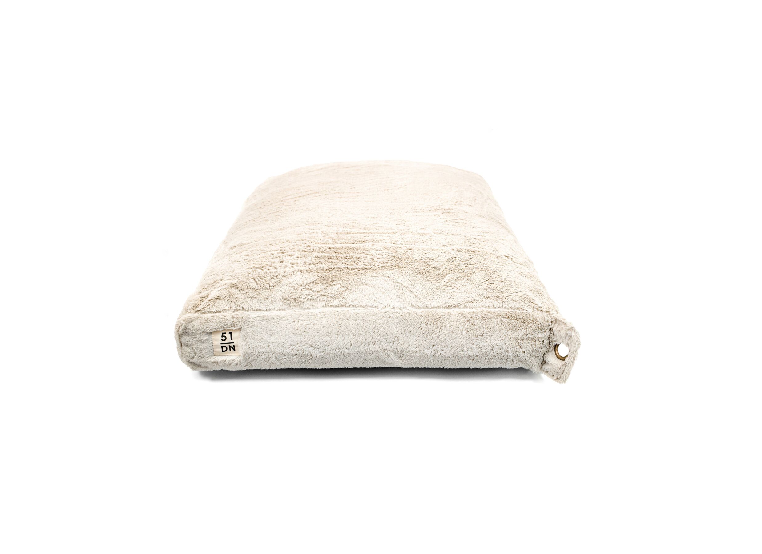 Plus Important - Coussin pour chien Supersoft L 115x80cm - tissu - gris clair