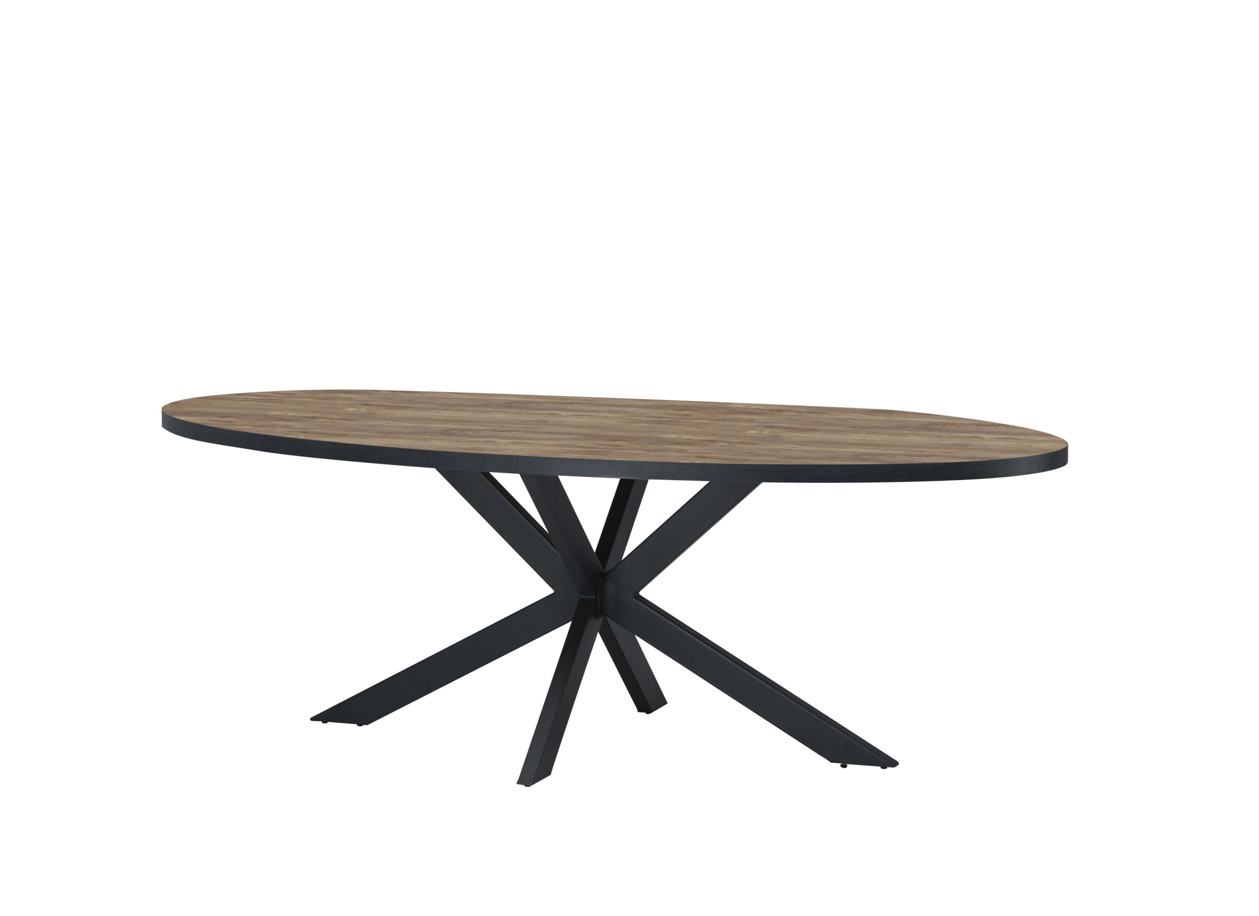 Tafel Estrella Etienne 220x110cm - meubelplaat - industrial oak