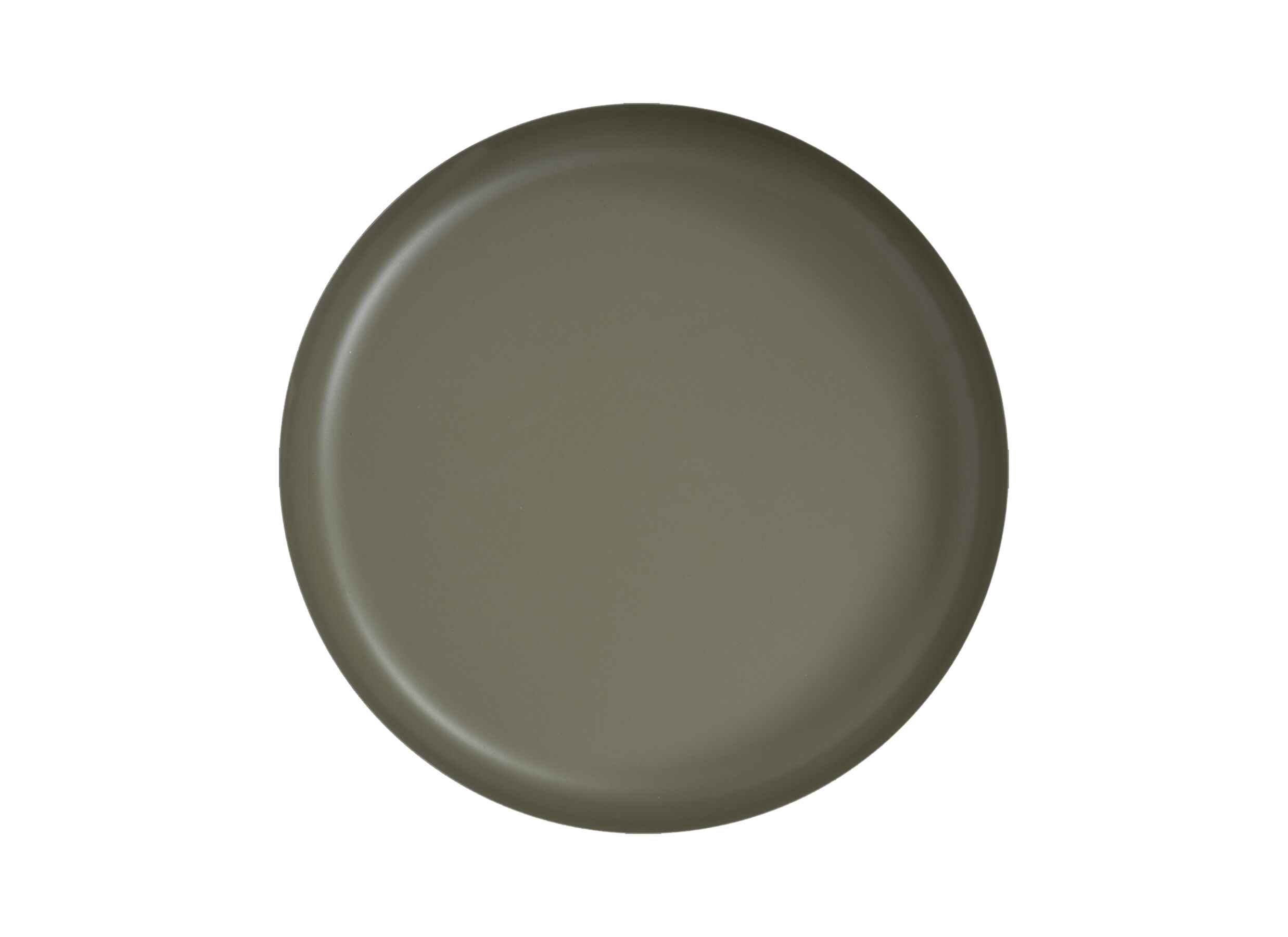 Detailfoto - Bijzettafel Hercyna Ø40 - staal & MDF - groen