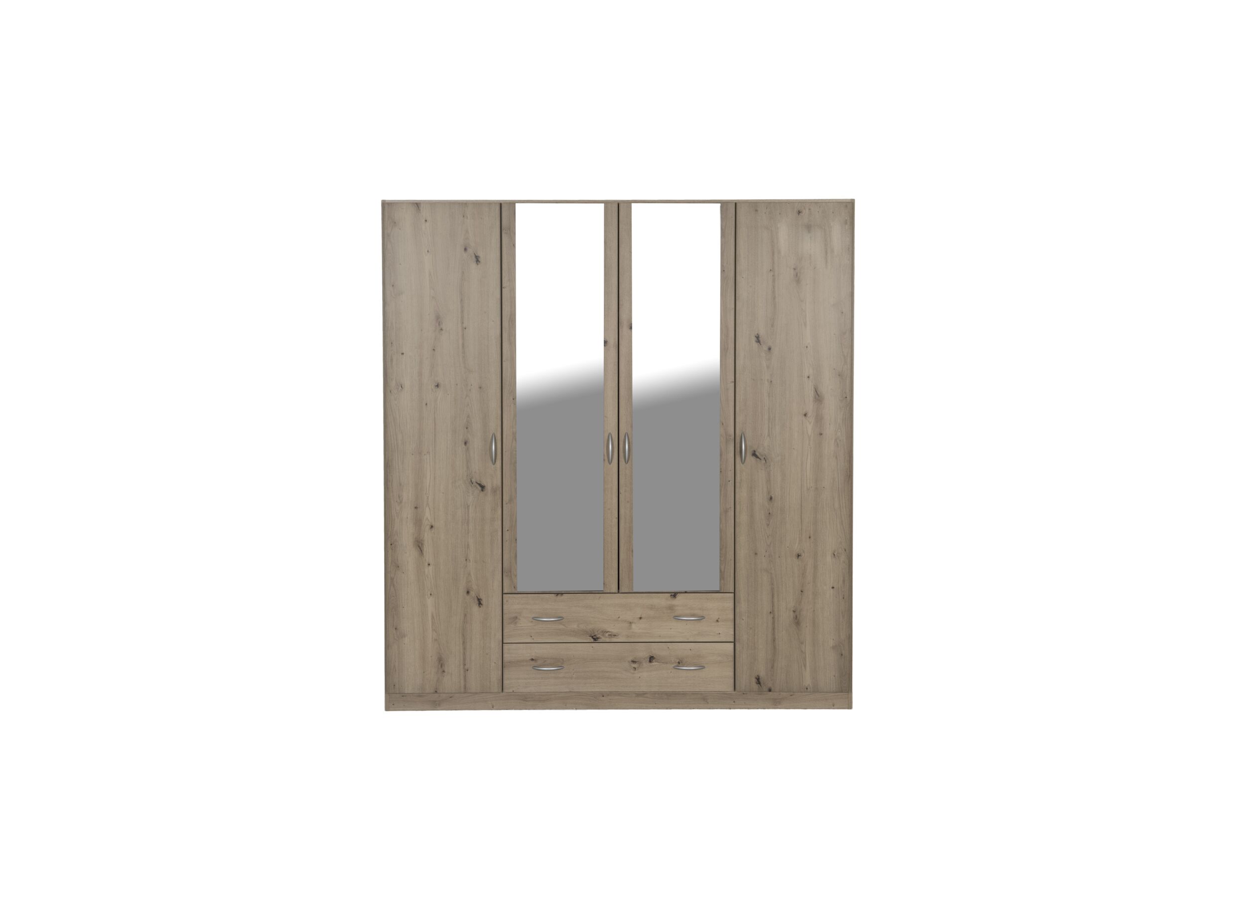 Aperçu - Garde-robe 181cm - décor - chêne artisanal