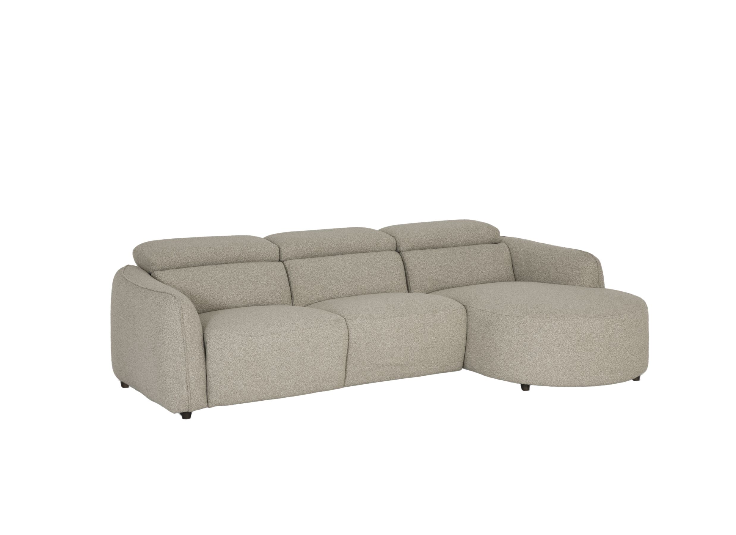 Hoeksalon Clay 270x172cm - stof - beige - Hoeksalon Clay 270x172cm - stof - beige