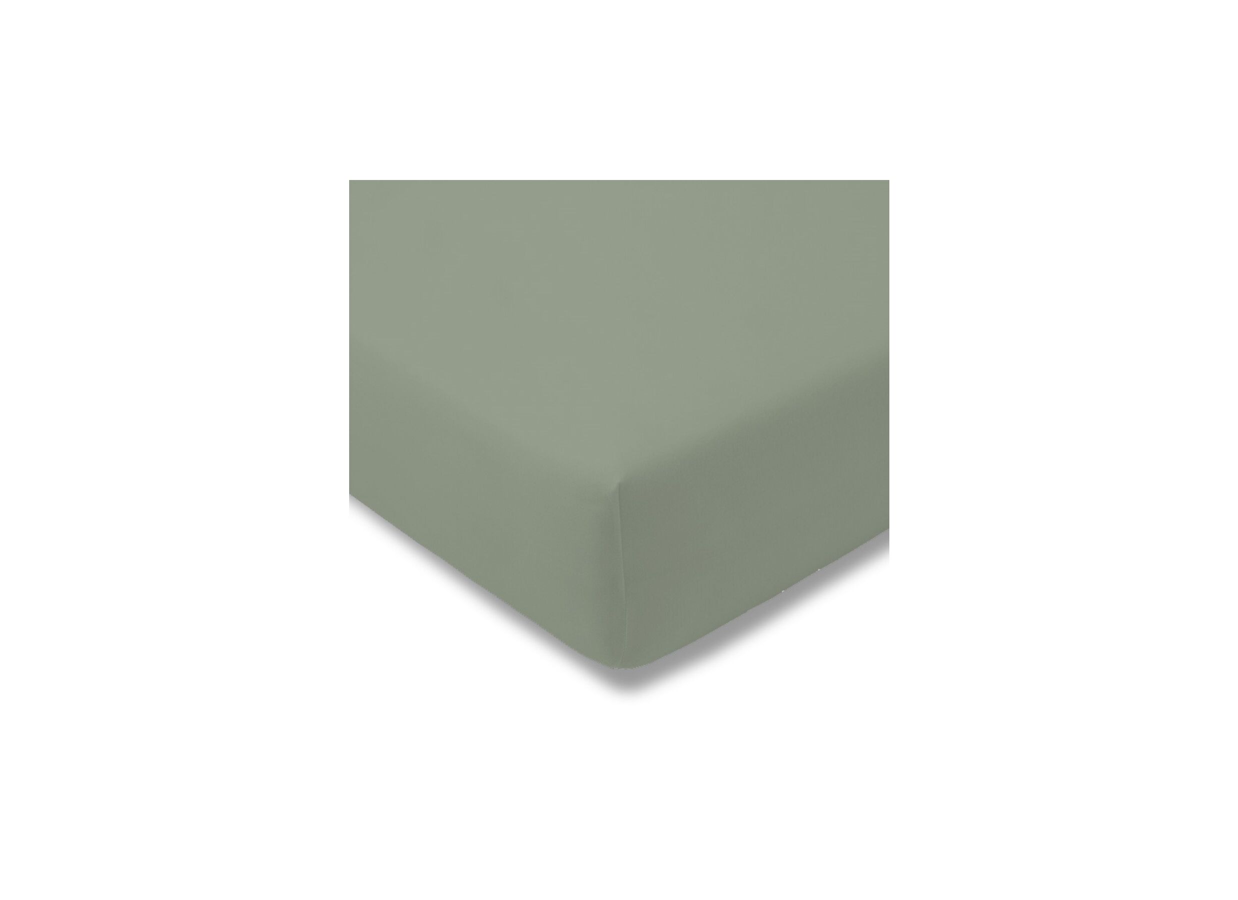 Hoeslaken 140/160x200/220cm - jersey katoen - donkergroen - Drap-housse 140/160x200/220cm - coton jersey - vert foncé