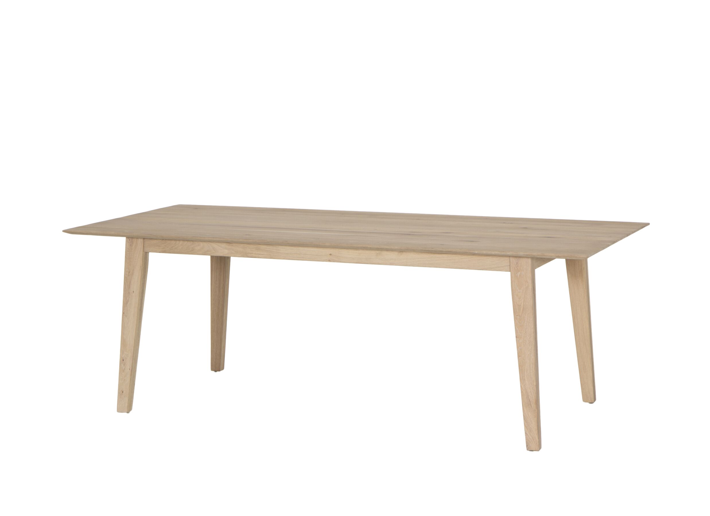 Table Legato 220x100cm - chêne massif - naturel