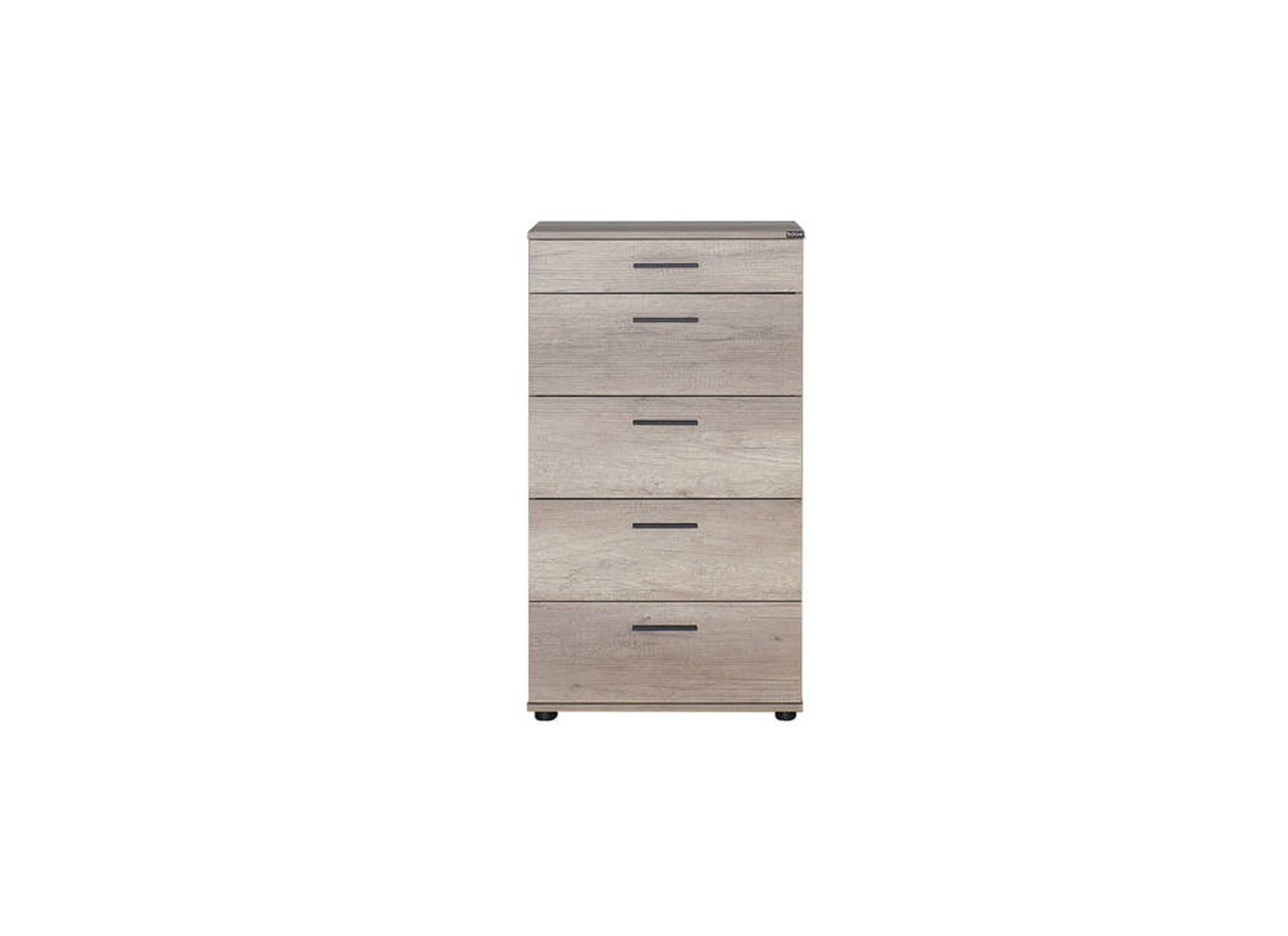 Commode Komodo 60x44x108cm - mélamine - tori
