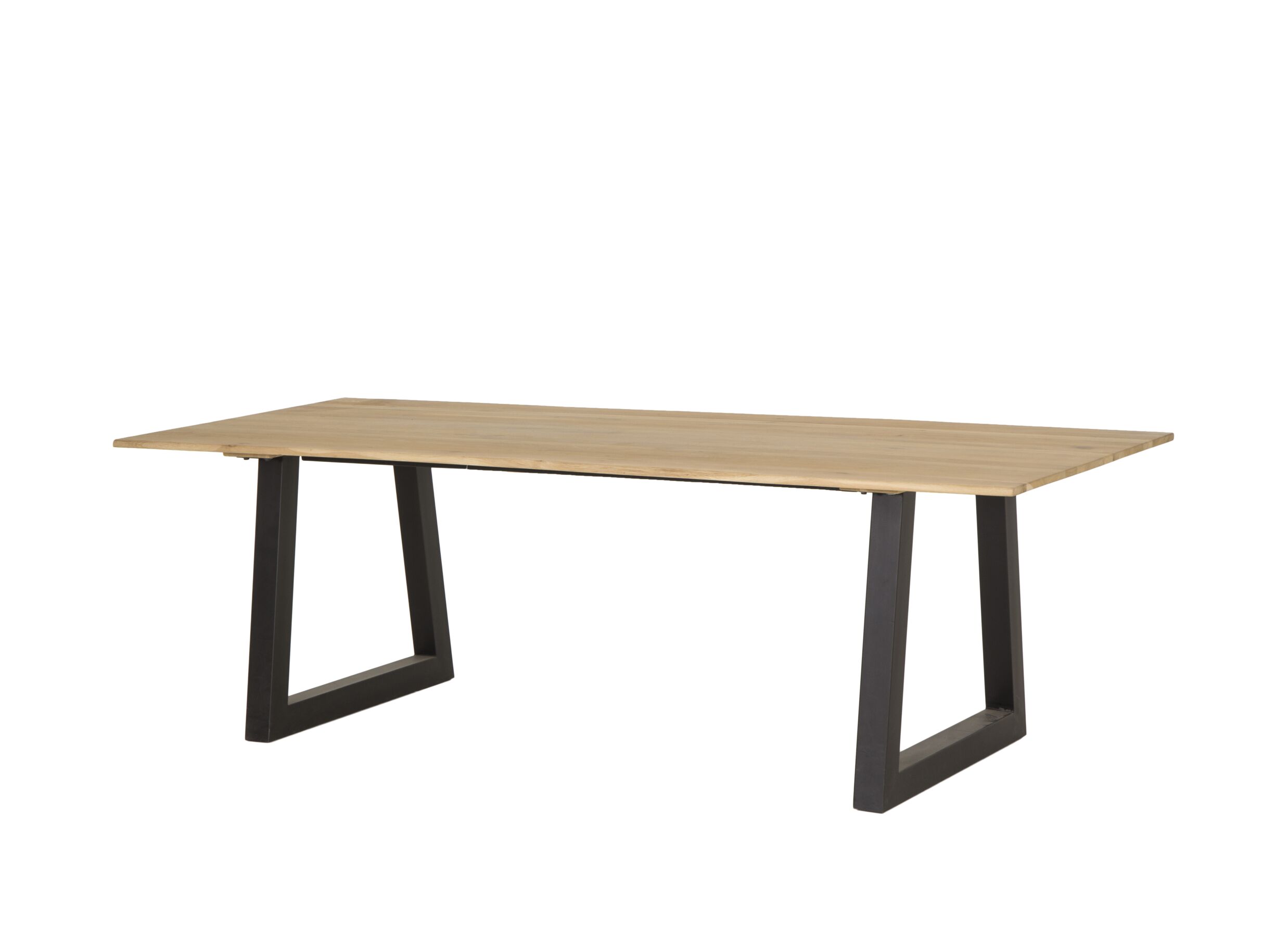 Table tronc d'arbre Sherwood 240x100cm - chêne massif - naturel