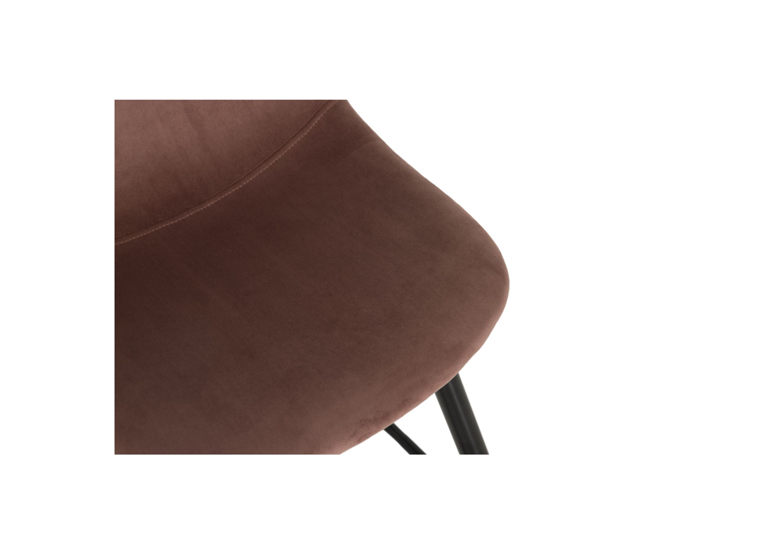 Detailfoto - Barstoel Charlton ZH66cm - stof - misty roze