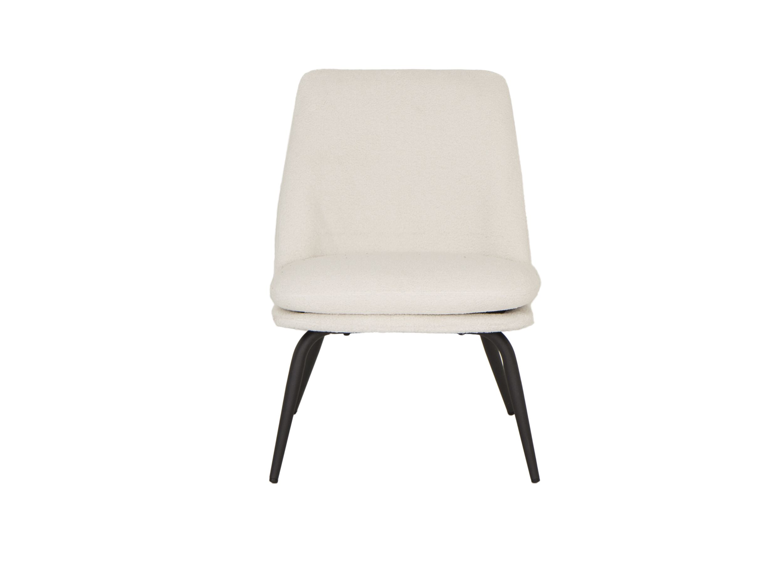 Fauteuil Yoyo 56x73x77cm - tissu -craie