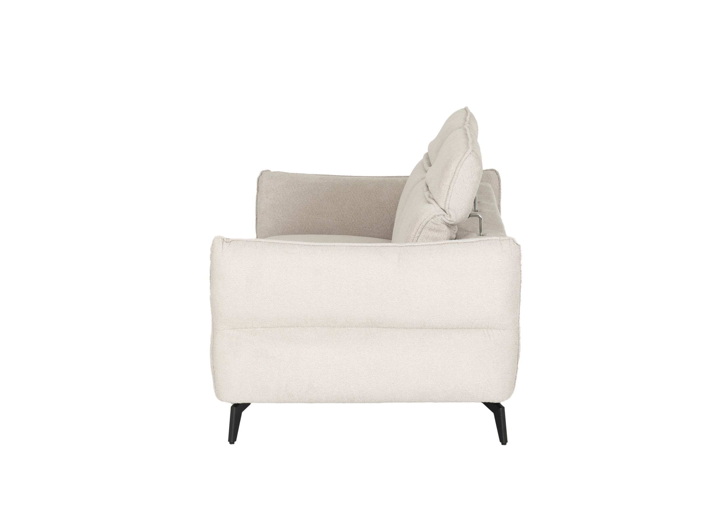 Overzichtsfoto - Zetel Lando 3-zit - stof - off white
