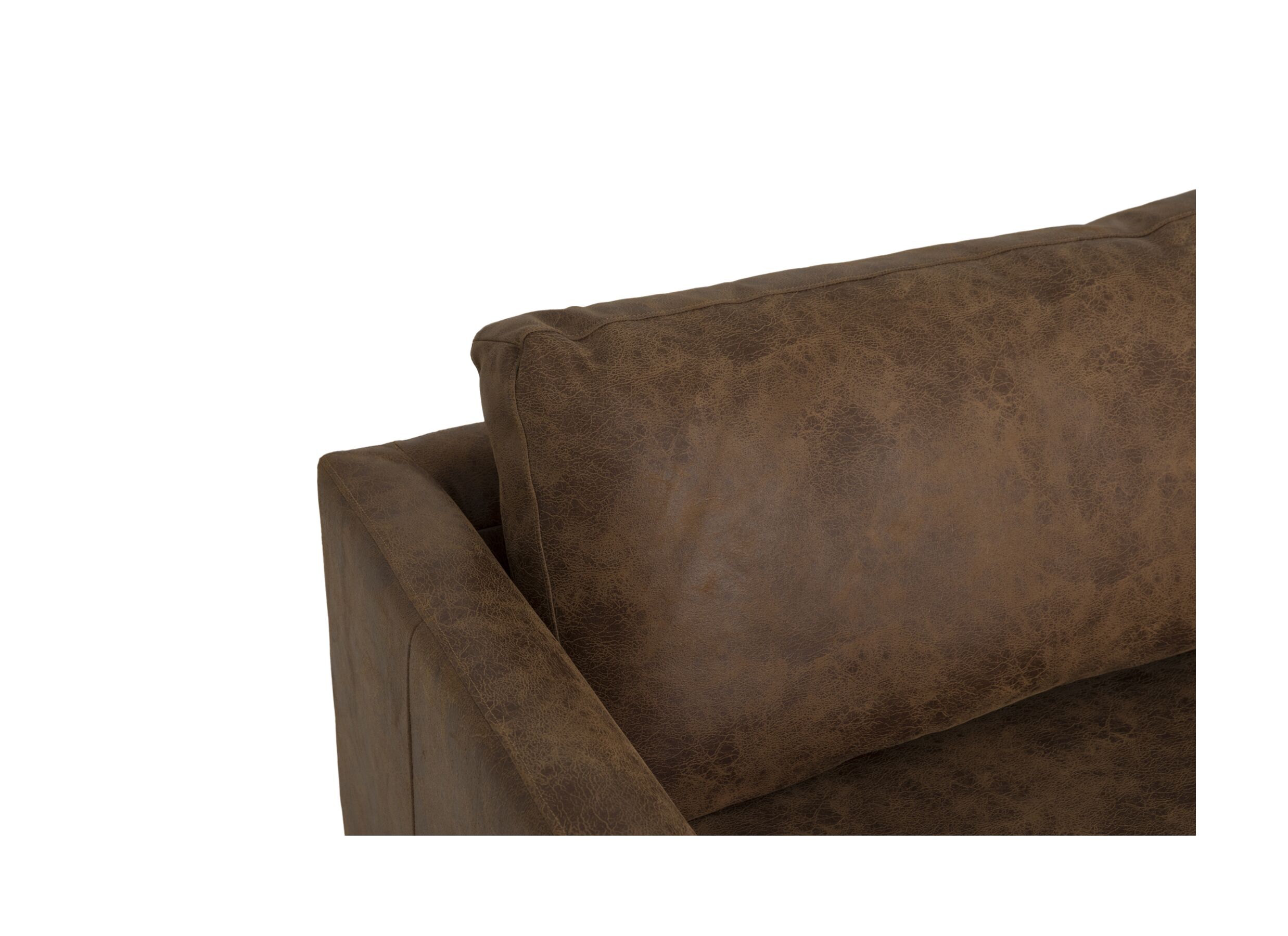 Detailfoto - Zetel Escorial 3-zit - leder - cognac