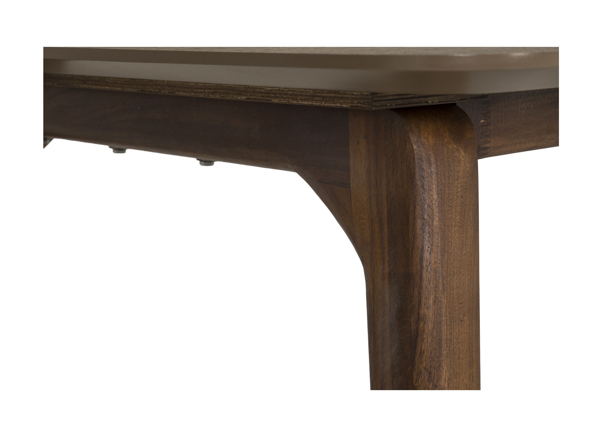 Aperçu - Table Archipelago 200x105cm - HPL & acacia massif - naturel