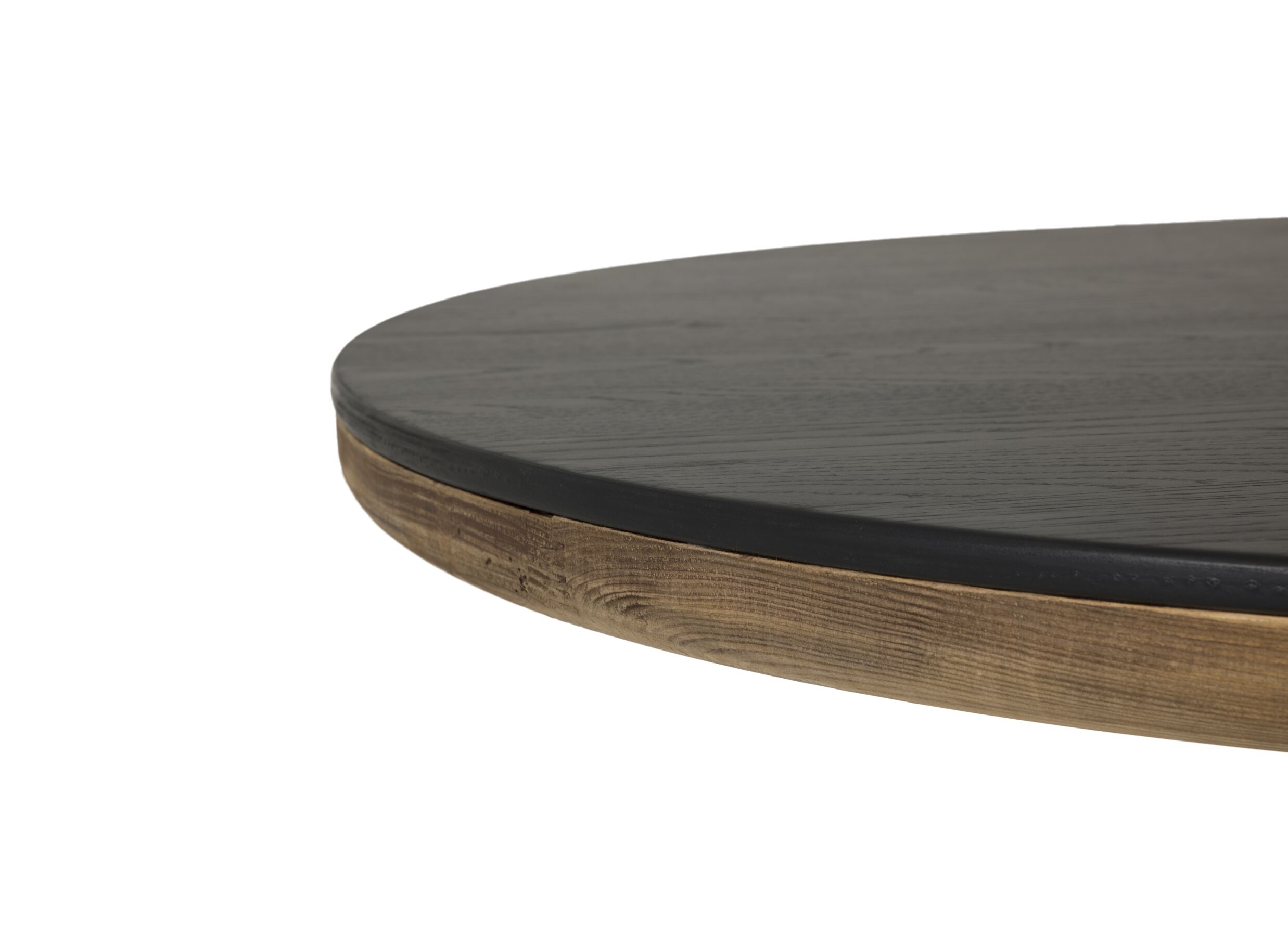 Detailfoto - Tafel Bonanza 240x104cm - gerecycleerd den massief - naturel