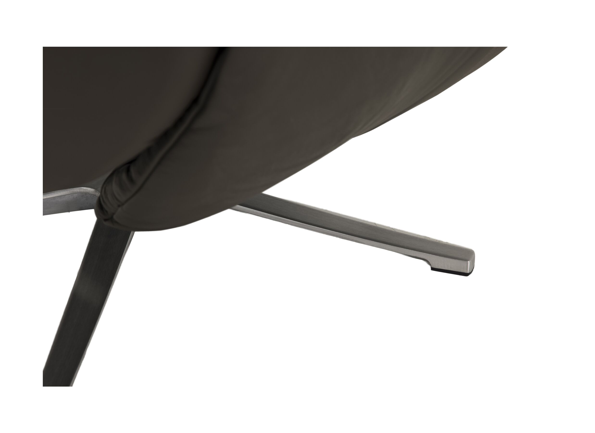 Detailfoto - Relaxzetel Adamello elekrisch leder en lederlook bruin