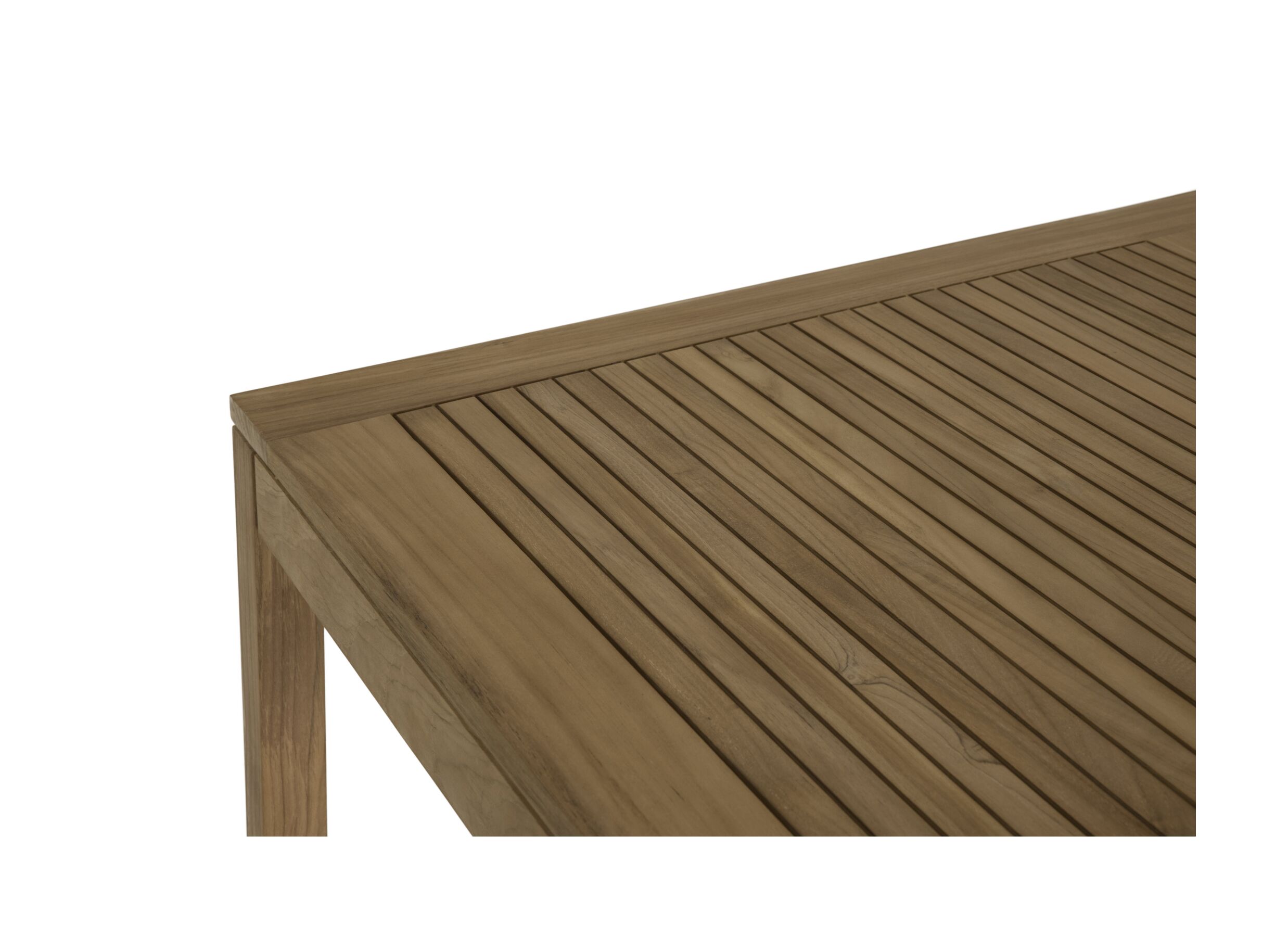 Detail - Table de jardin Voodoo 180x90cm - teck massif - naturel