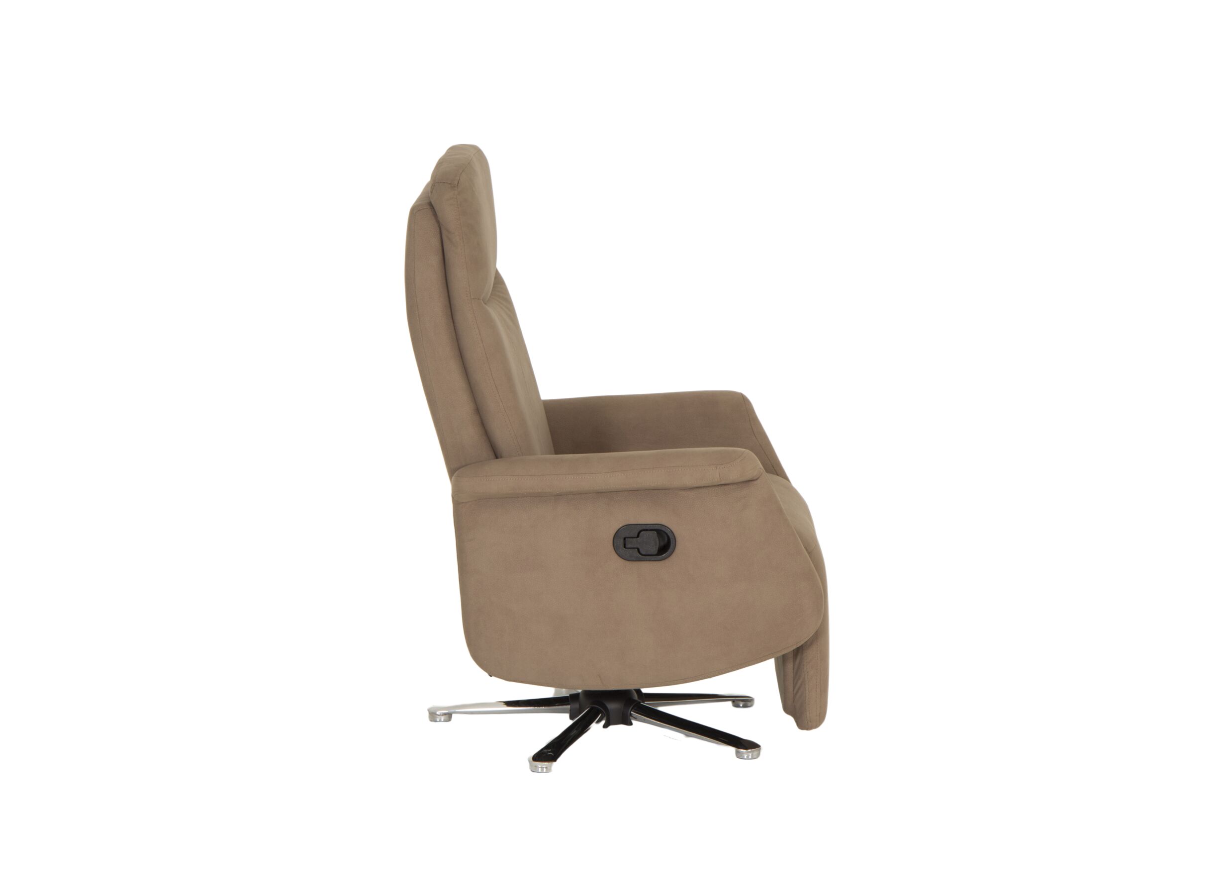 Relaxzetel Camacho stof - lichtbruin