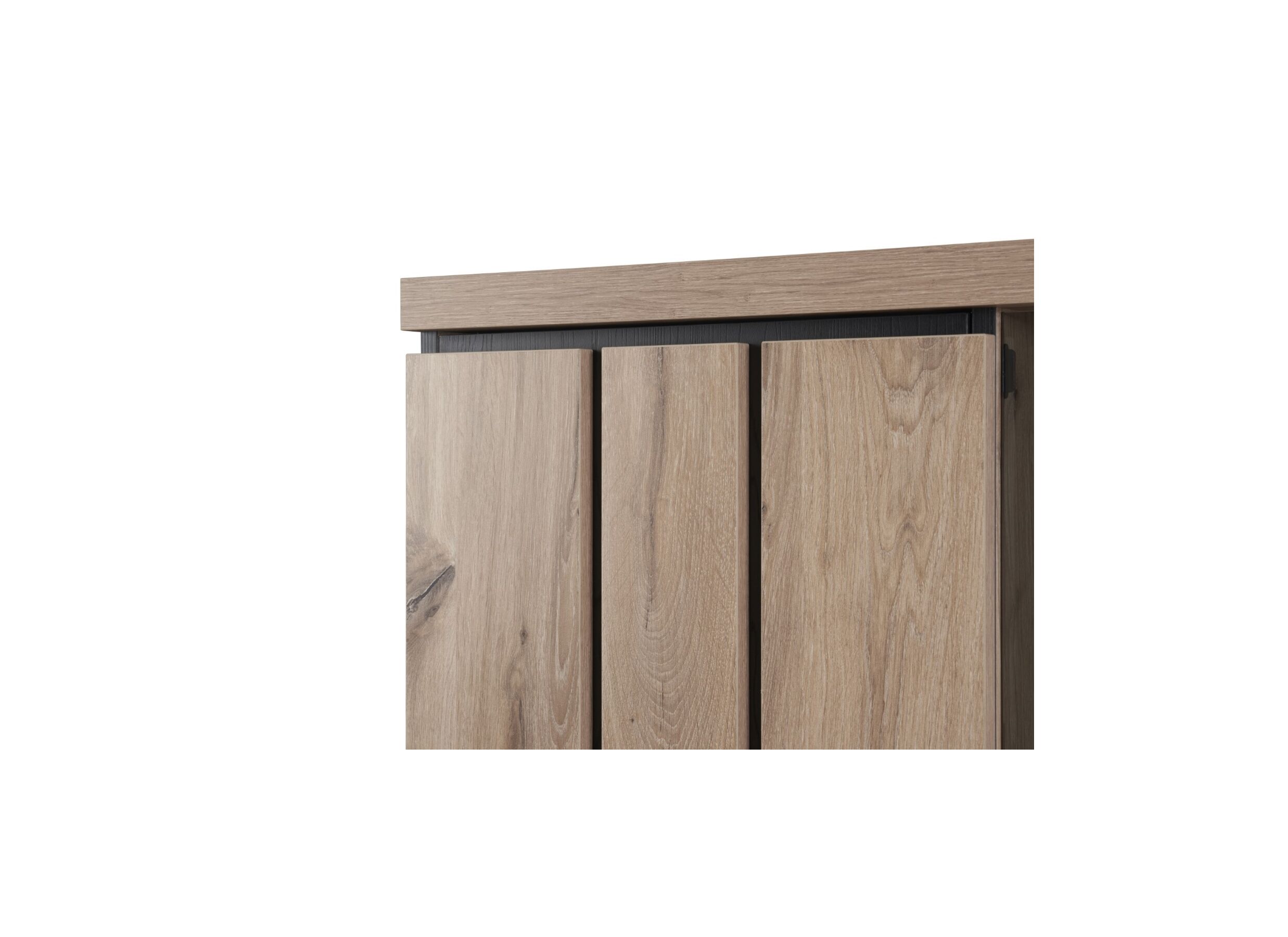 Vitrinekast Stefan 130cm - decor - canyon oak