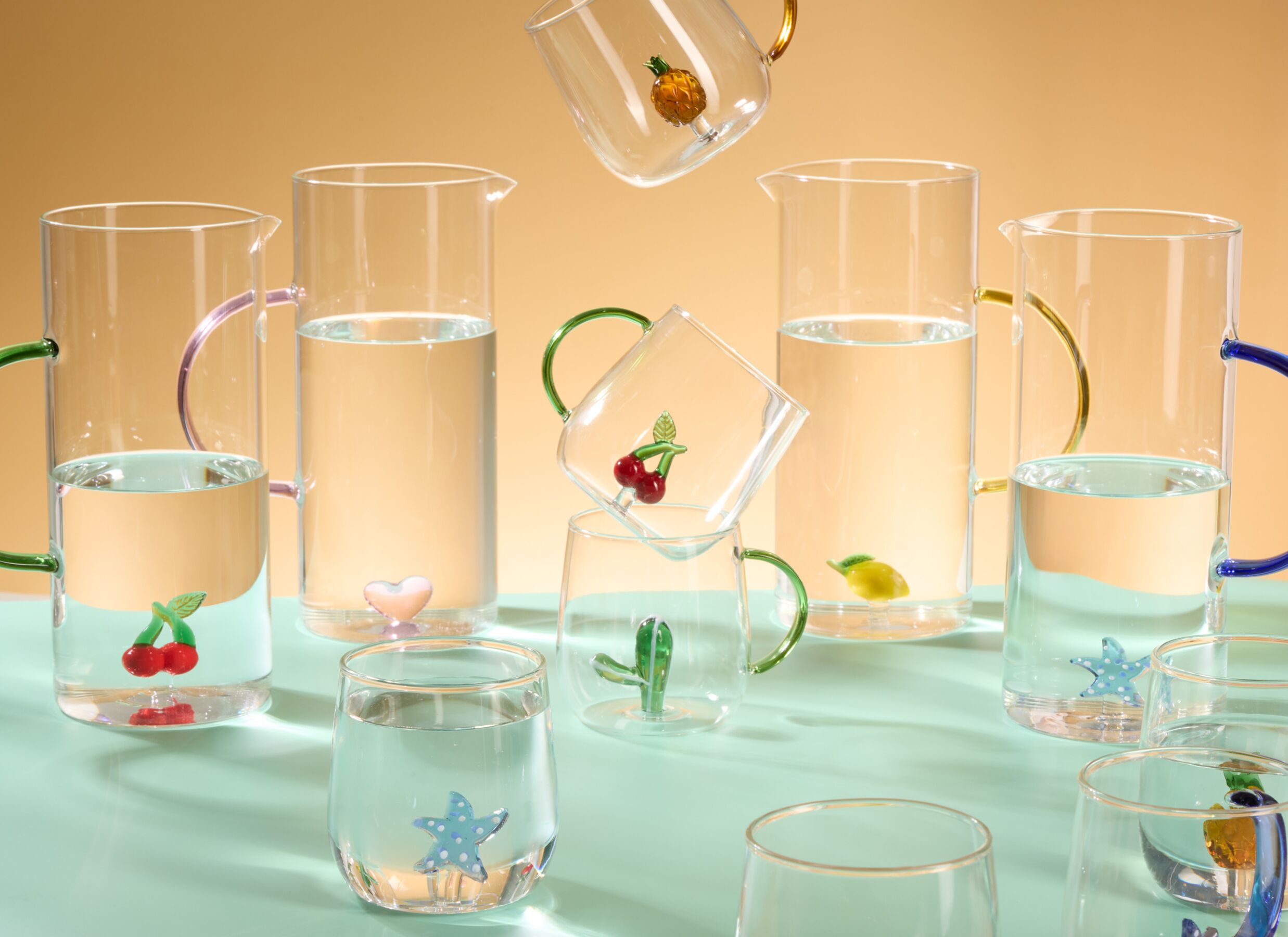 Foto ambiance - Pichet Nelya 1,4L - verre - transparent