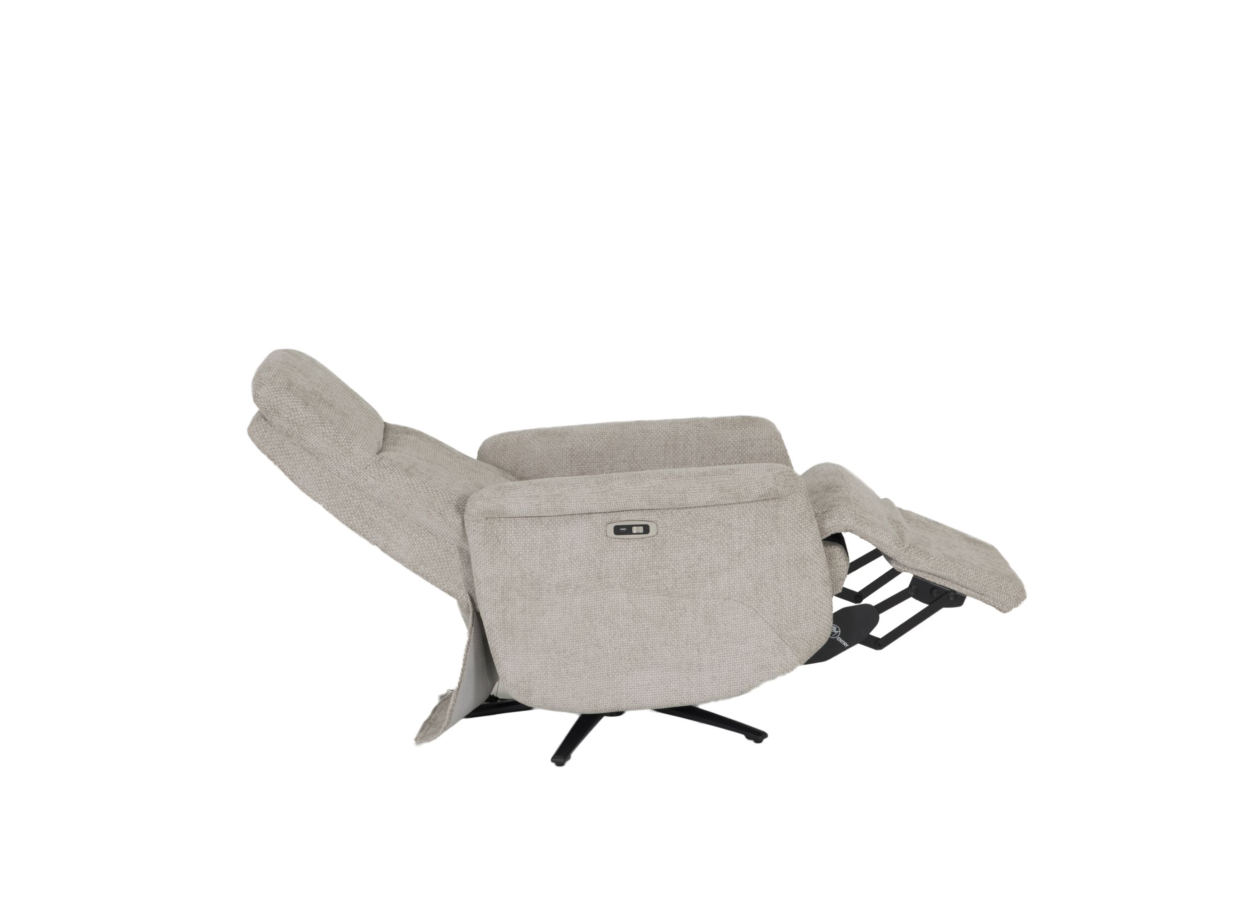 Aperçu - Fauteuil relax Wonder électrique - tissu - marron