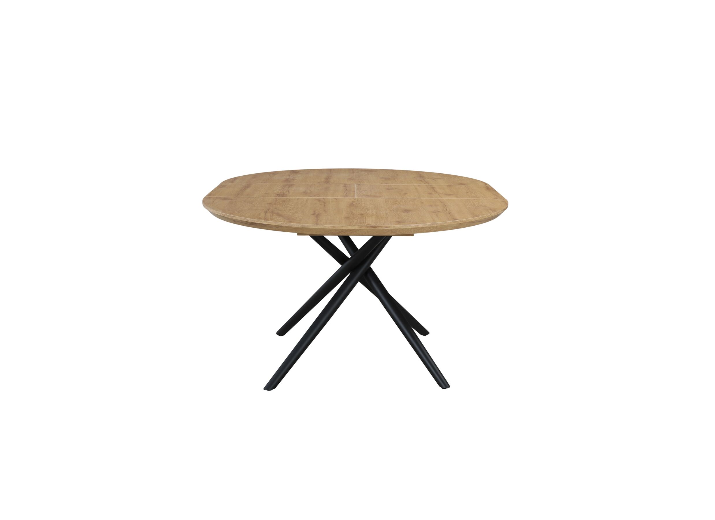 Aperçu - Table ronde Oye 120/160x120cm - décor - chêne