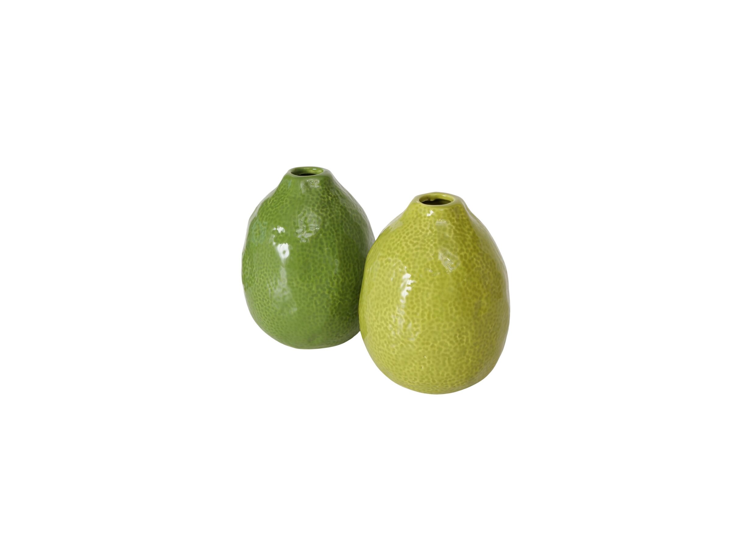 Vaas Limoen H12cm - keramiek - groen - Vaas Limoen H12cm - keramiek - groen