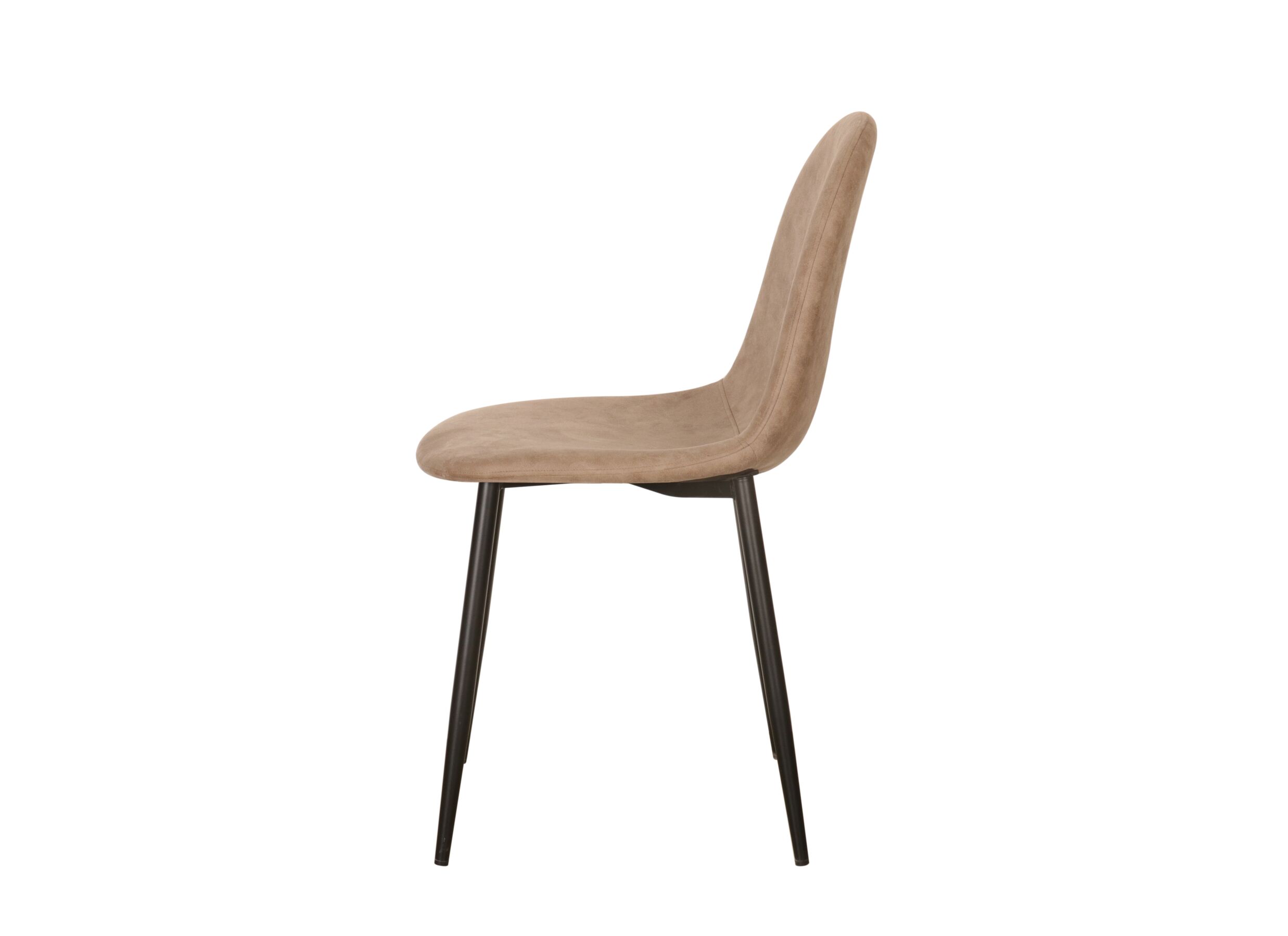 Overzichtsfoto - Stoel Speech 45x46x88cm - stof - taupe