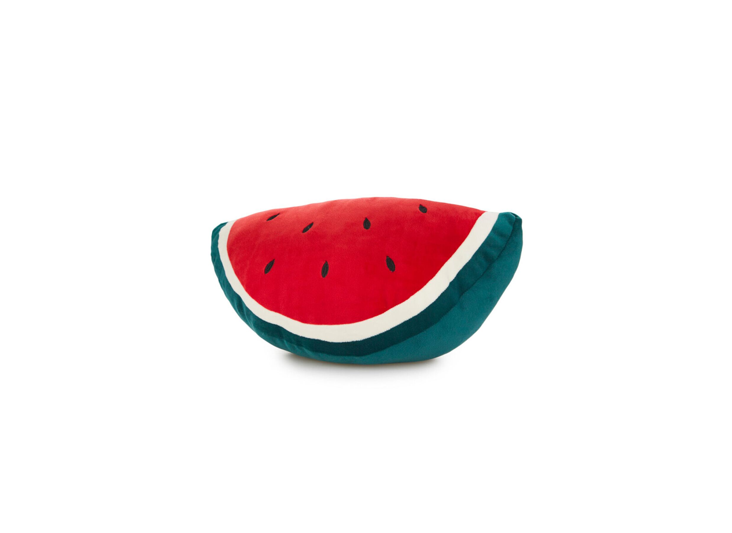 Kussen Fluffy Watermelon 40x20cm - polyester - rood