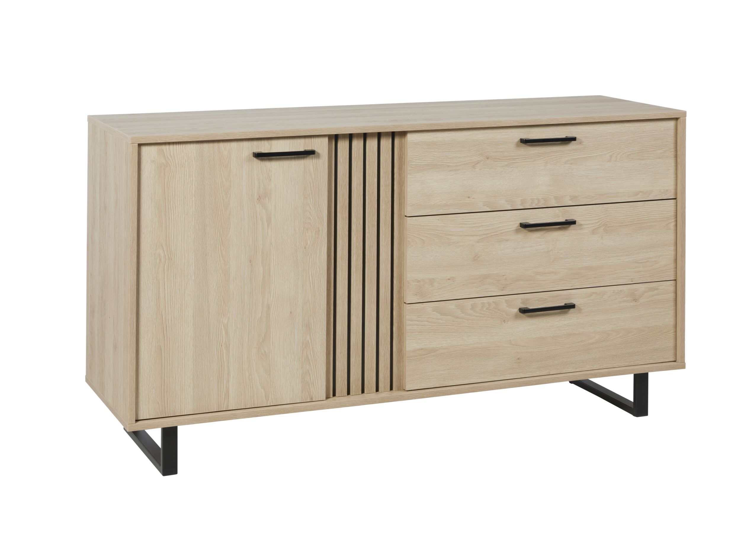 Buffet Faro 164cm - Buffet Faro 164cm - melamine - chêne sable