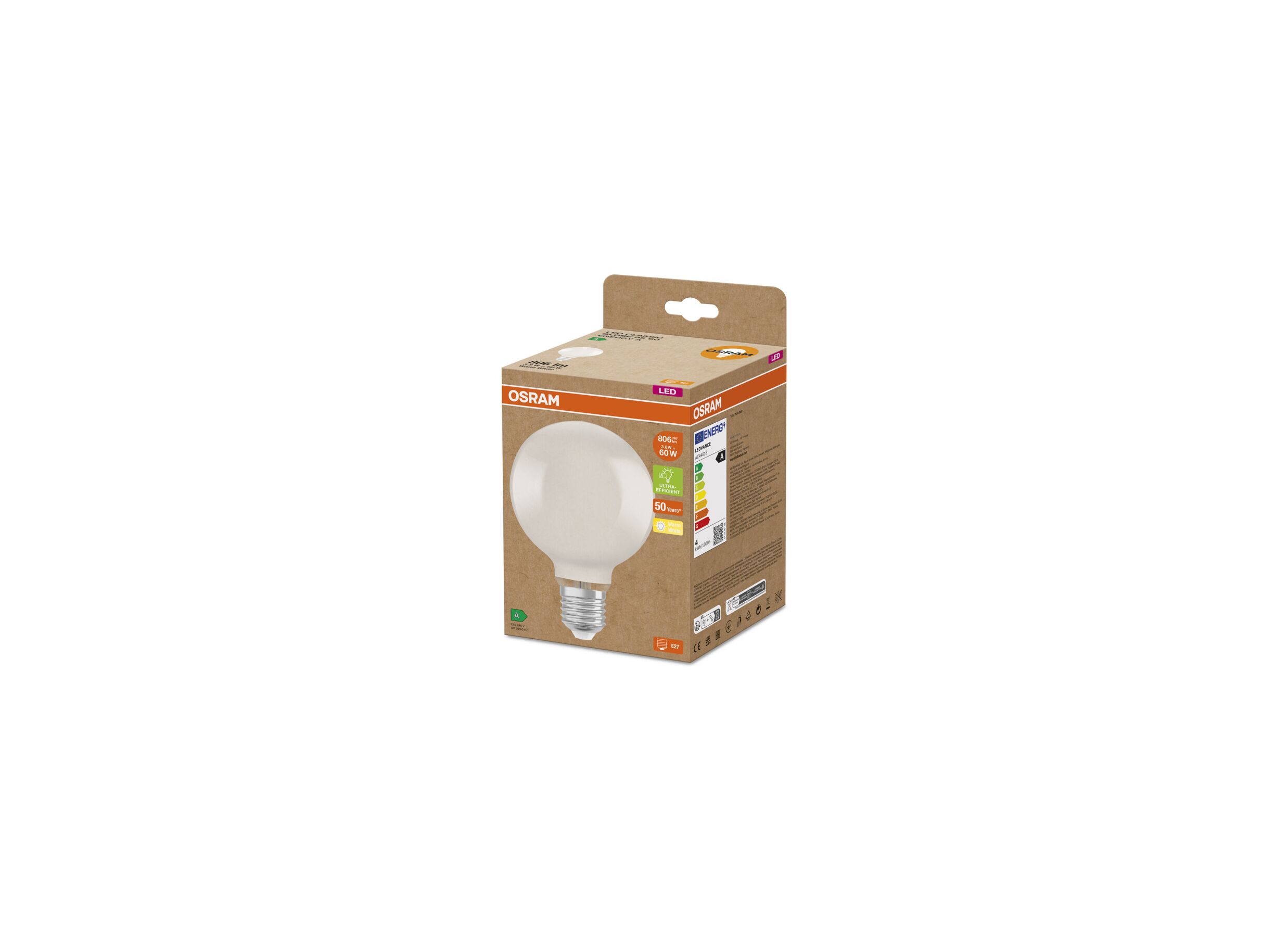 Aperçu - Ampoule LED 3,8W E27