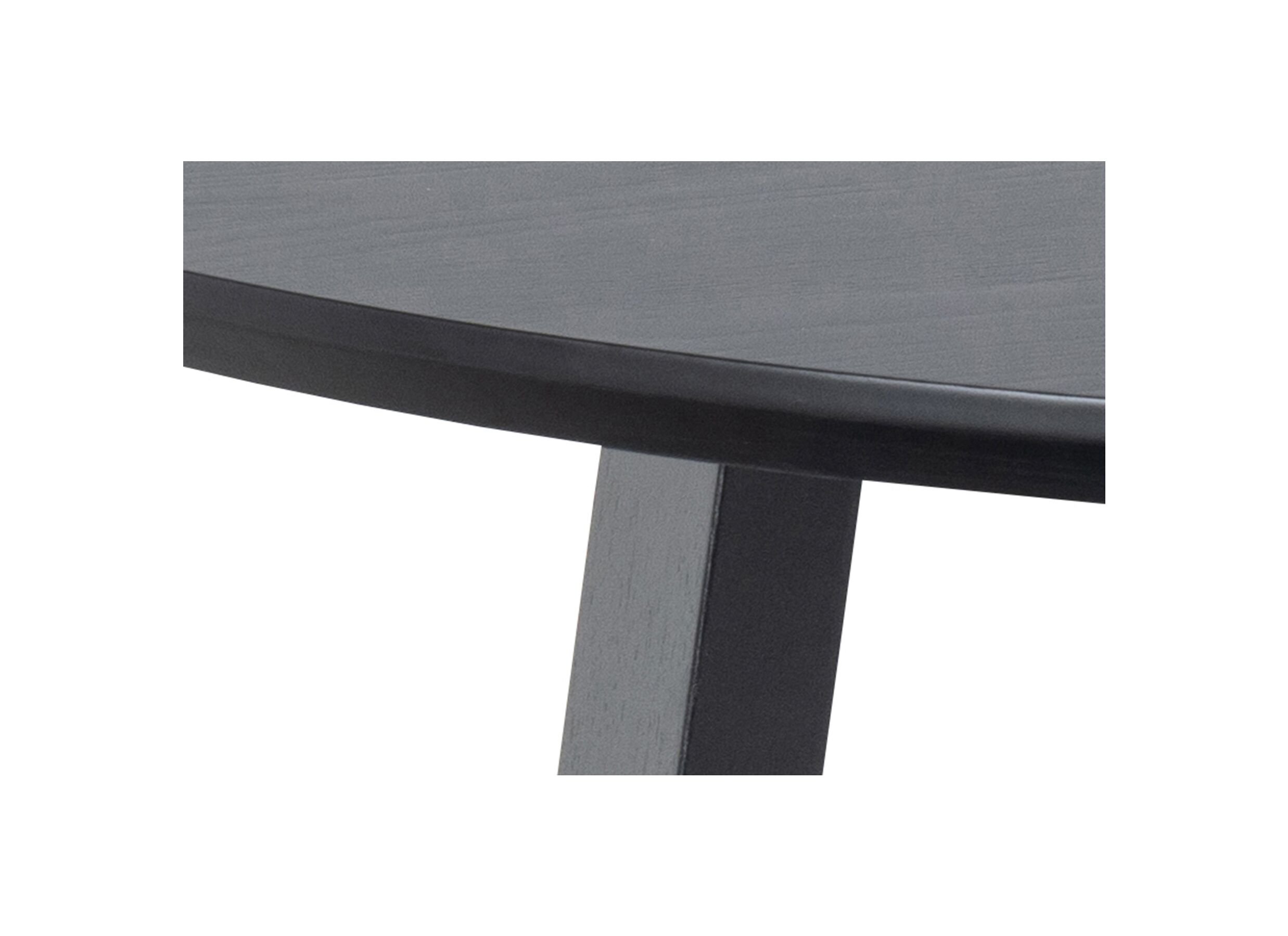 Detail - Table ronde Ø120cm - décor - noir