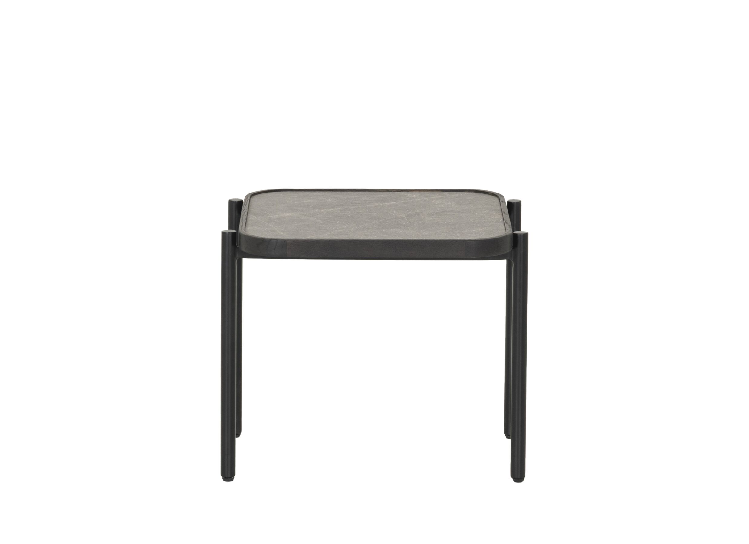 Aperçu - Table basse Trip 50x45cm - décor & stratifié - noir
