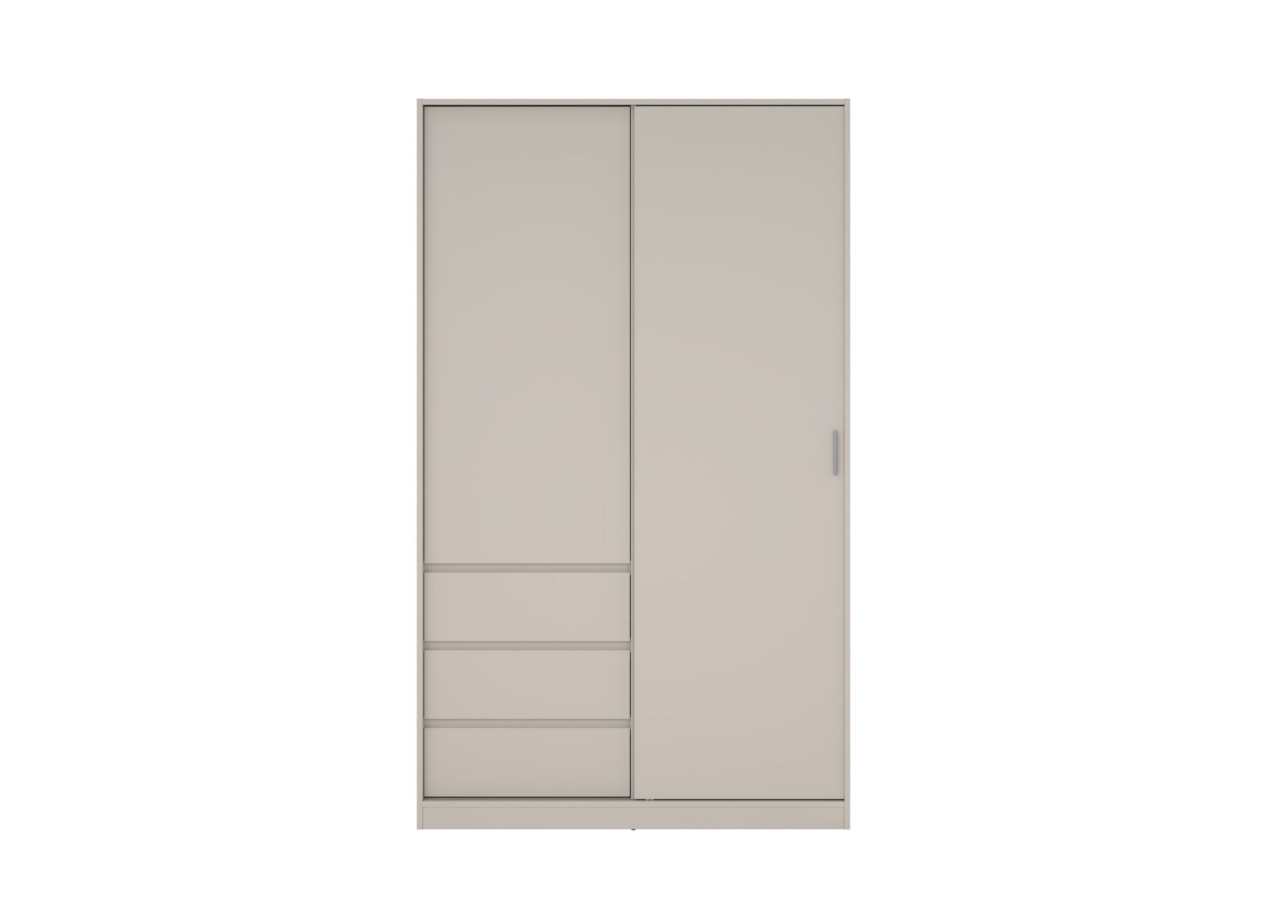 Overzichtsfoto - Kleerkast Naia 119cm - decor - cashmere