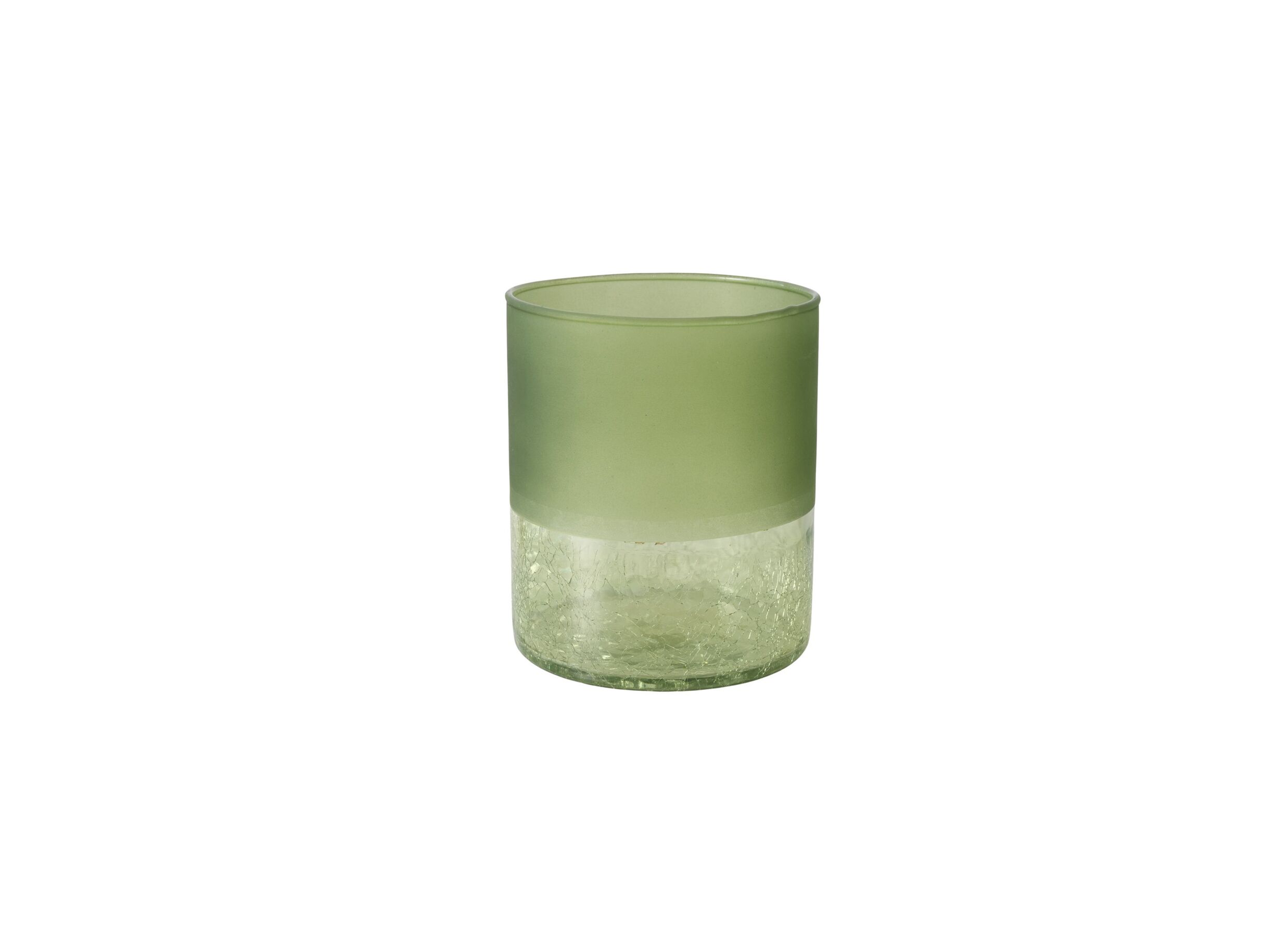 Overzichtsfoto - Theelichthouder Meredith set van 2 - glas - groen