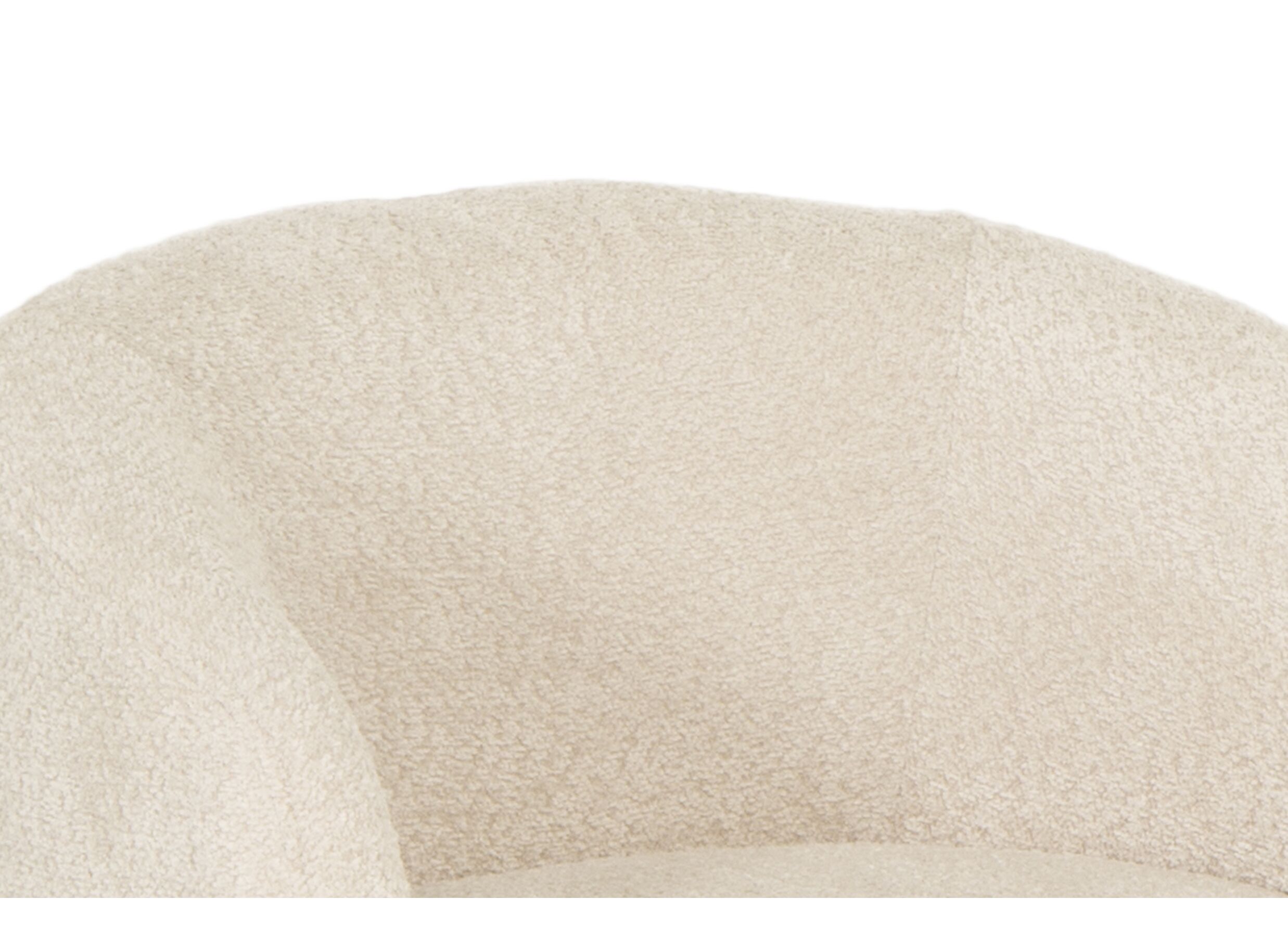 Fauteuil Coffee 76x74x75cm - tissu - beige
