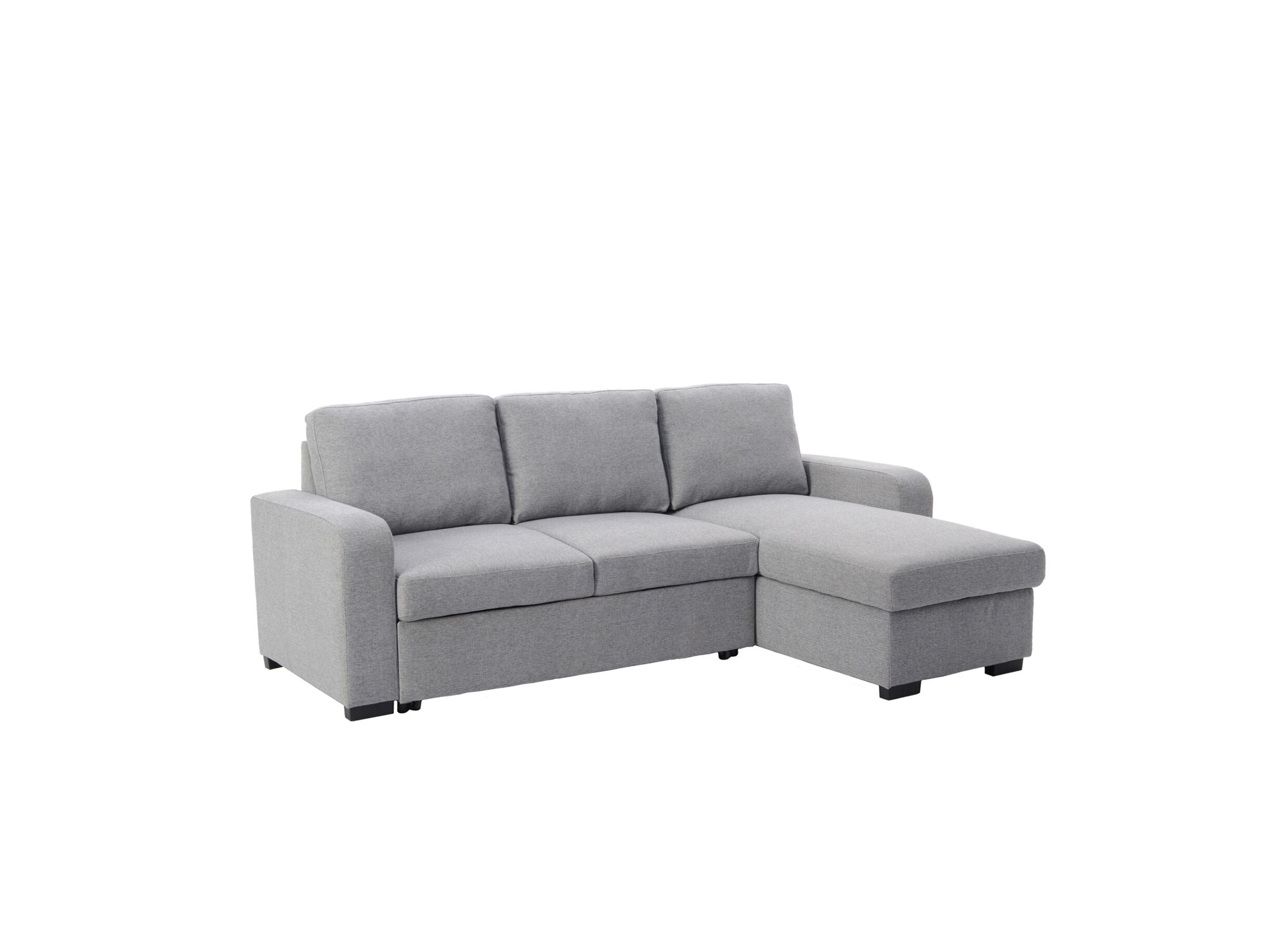 Zetelbed Zenith 2 persoons - stof - grijs - Zetelbed Zenith 2 persoons - stof - grijs