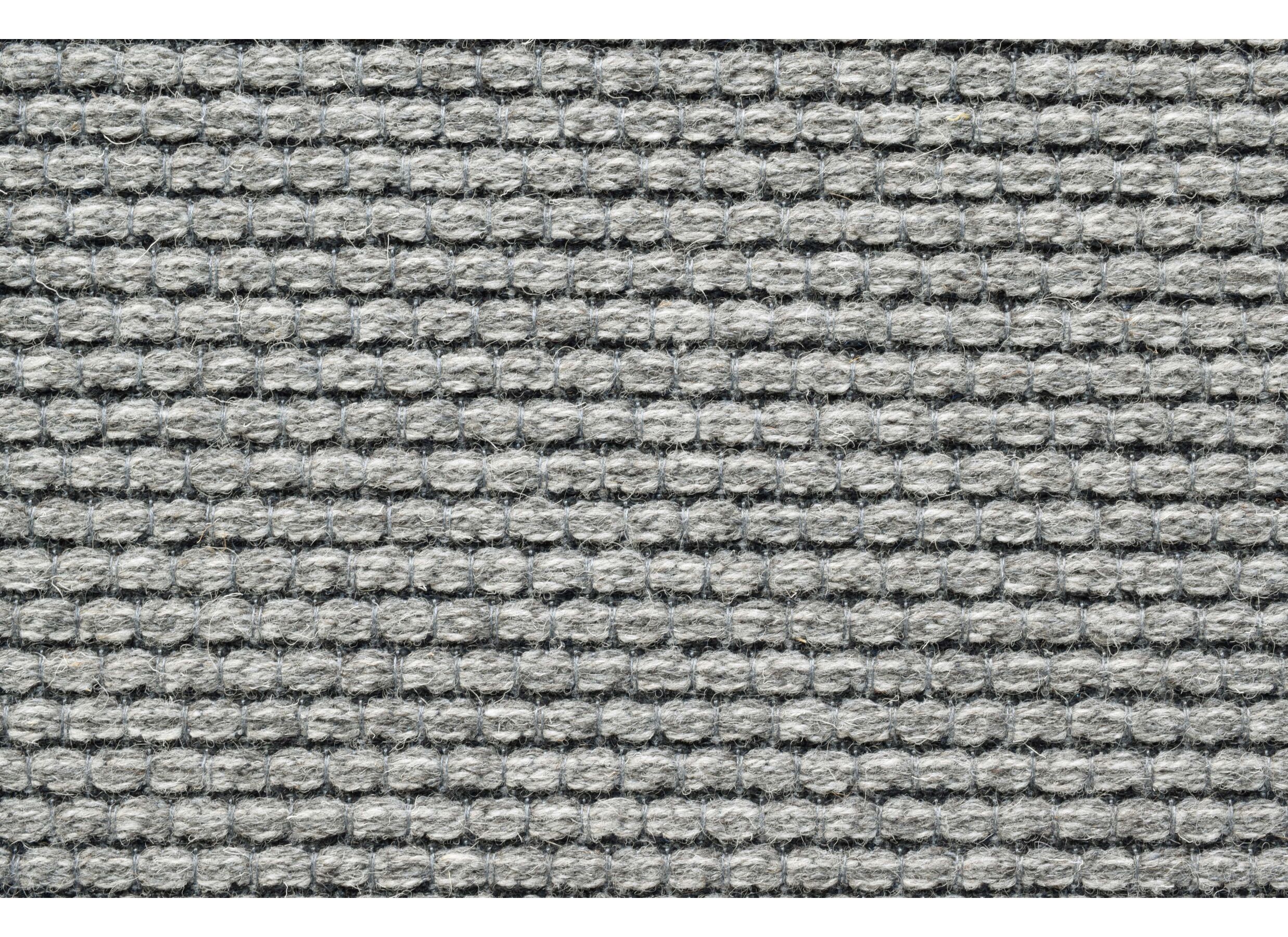 Detailfoto - Tapijt Himalaya 80x150cm - wol - donkergrijs
