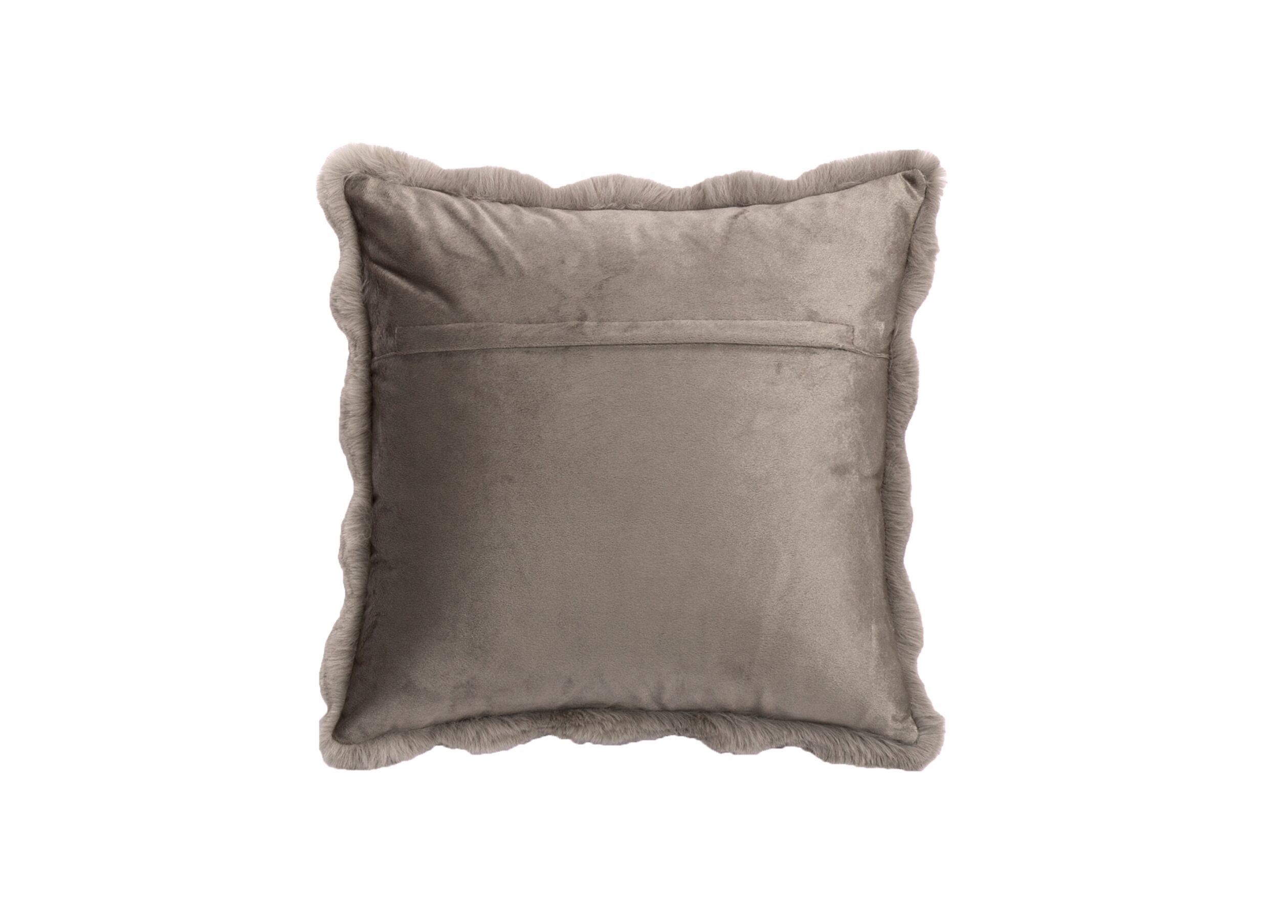 Aperçu - Coussin Dreamy 45x45cm - faux fur - marron