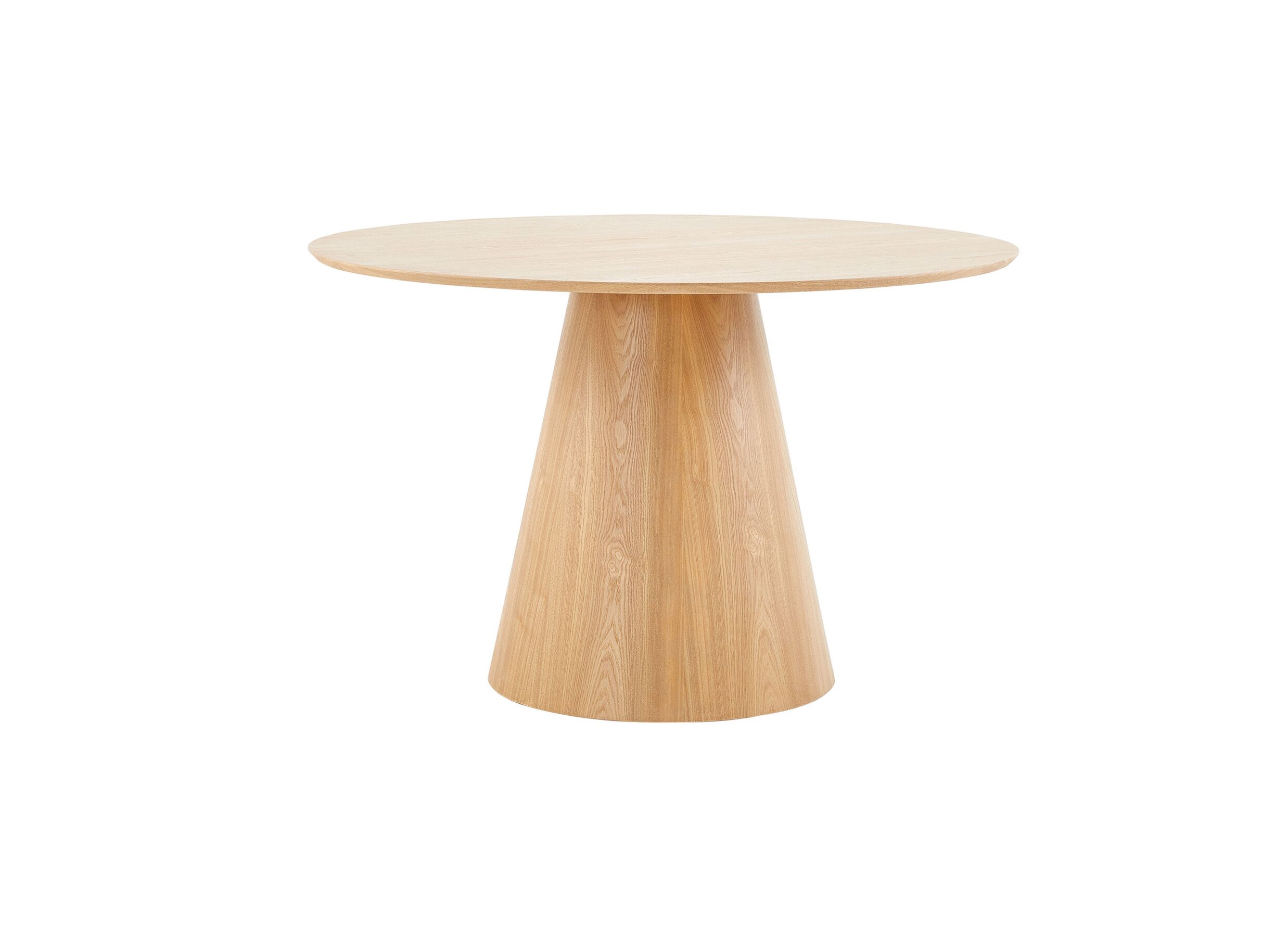Aperçu - Table ronde Daytona Ø120cm - frêne placage - naturel