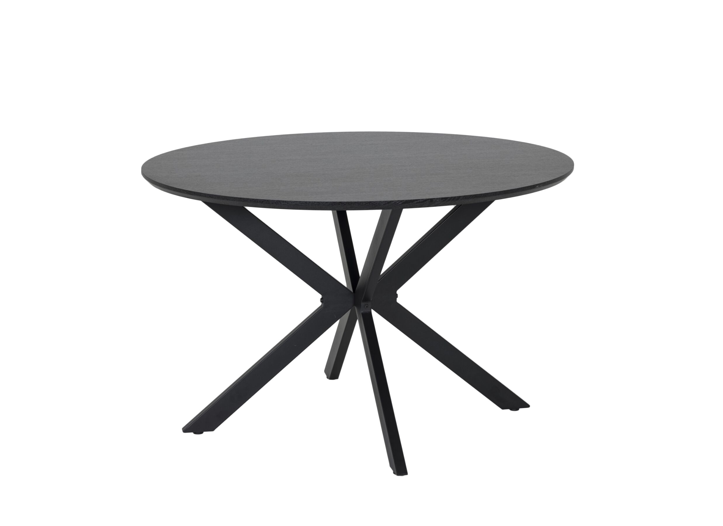 Ronde tafel Costa Ø120cm - melamine - zwart