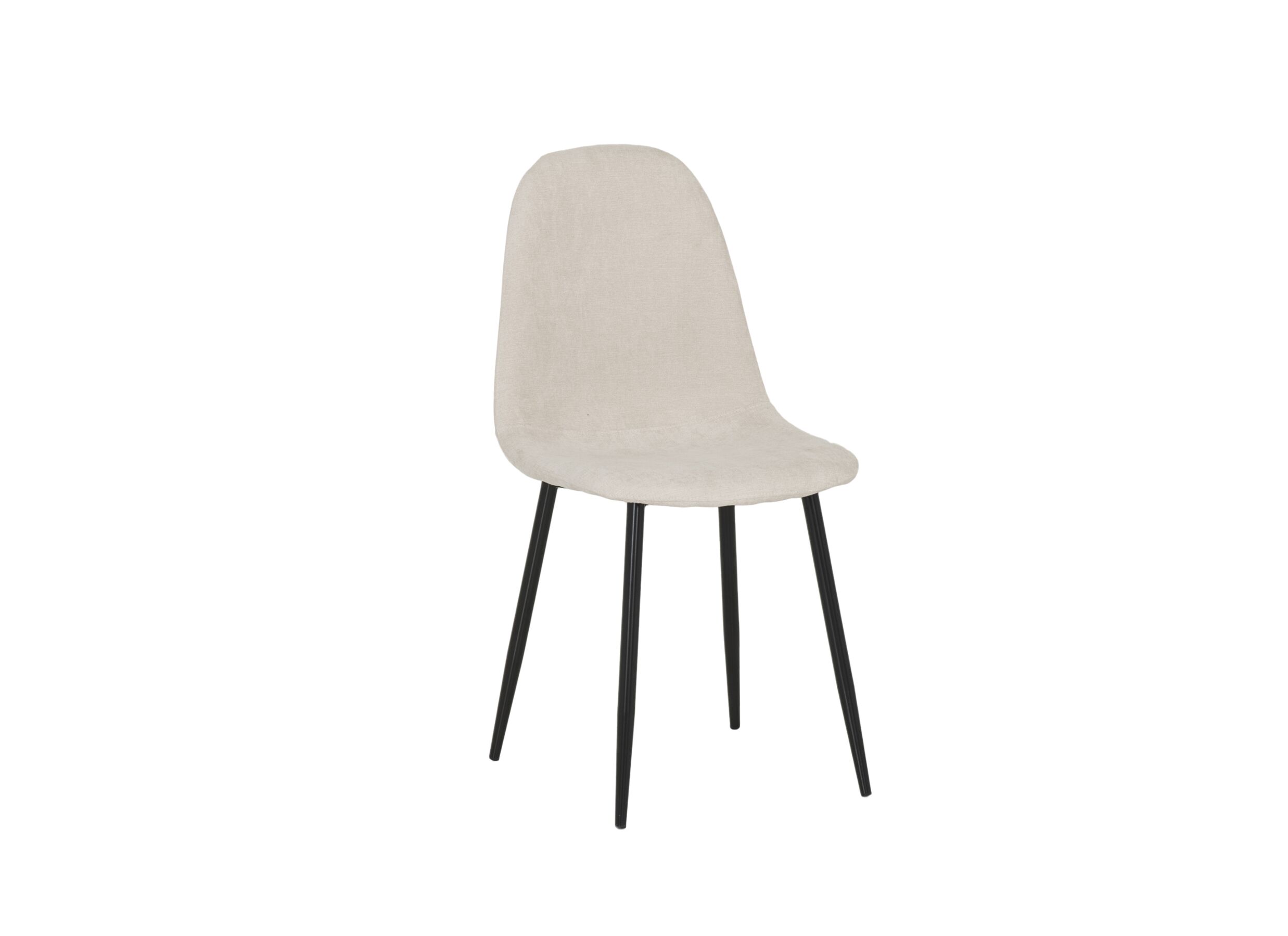 Stoel Iacta 45x53x84cm - stof - beige - Stoel Iacta 45x53x84cm - stof - beige