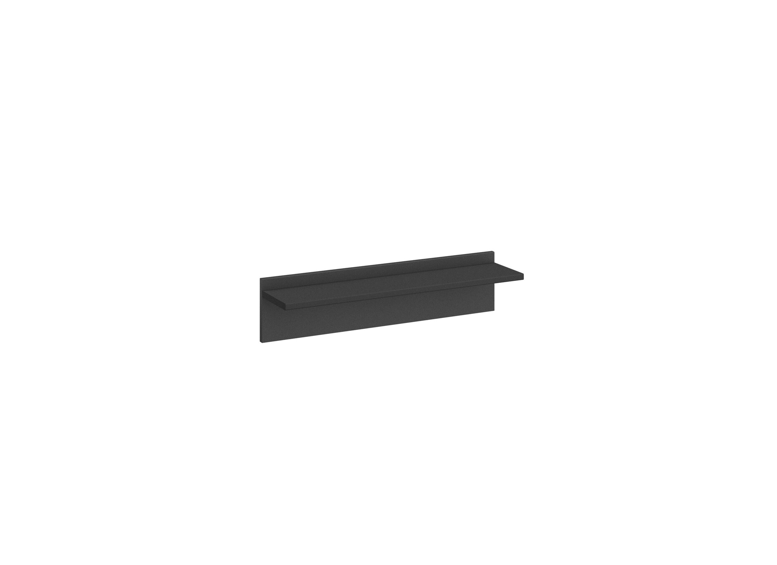 Wandplank Butte 92x24x22cm grijs