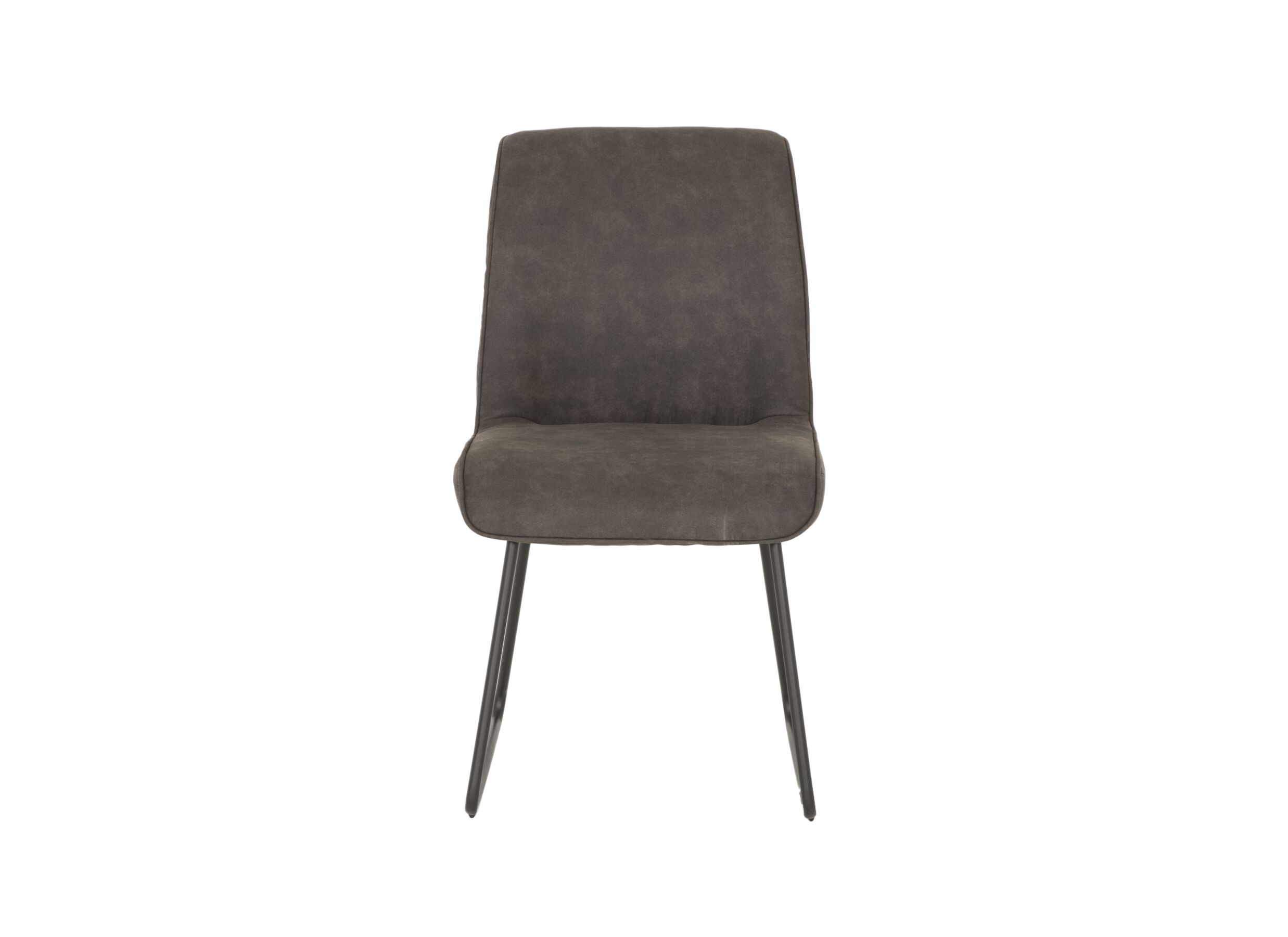 Detail - Chaise Saint 50x53x86cm - microfibre - anthracite