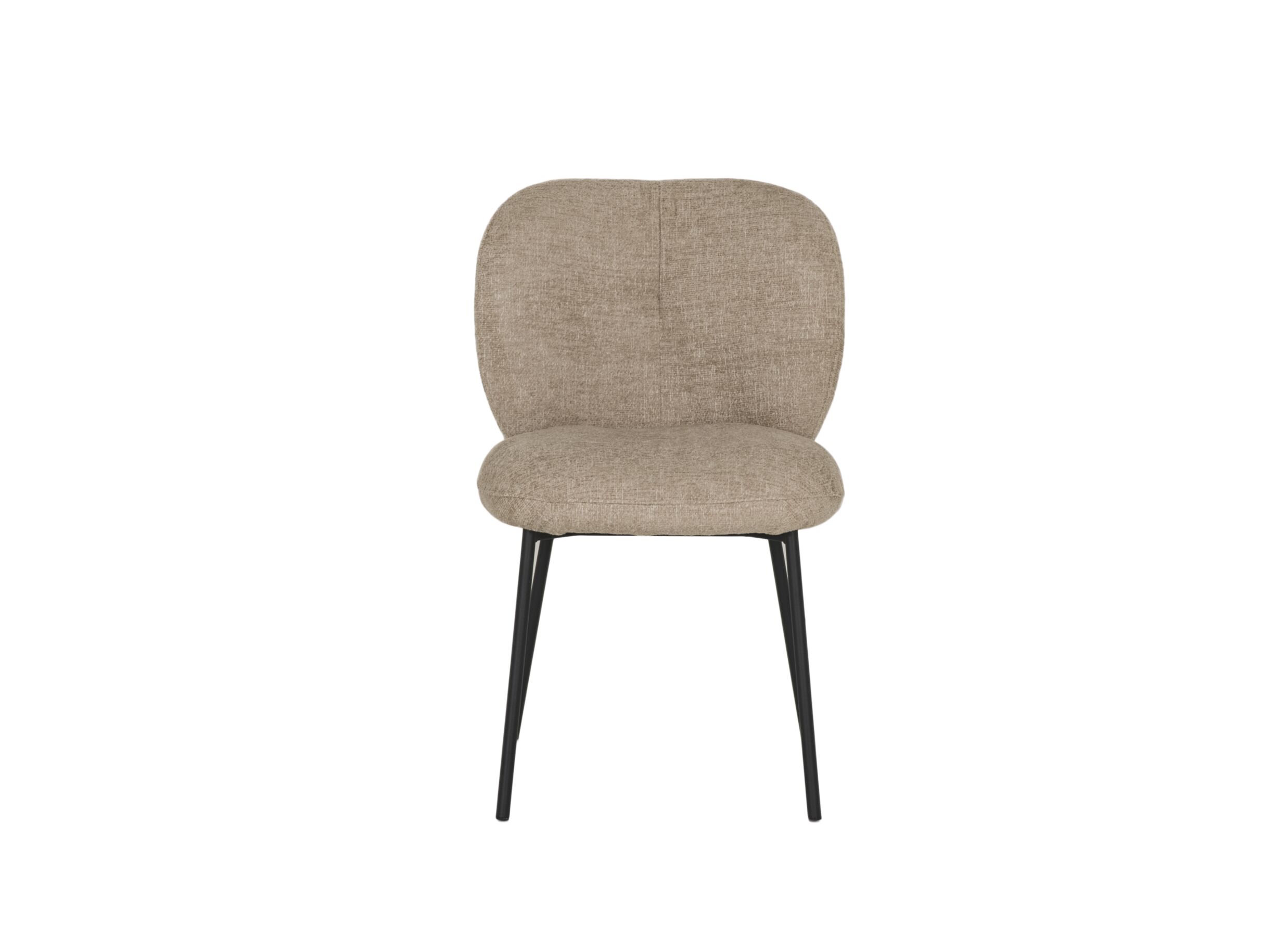 Overzichtsfoto - Stoel Levanto 64x52x83cm - stof - beige