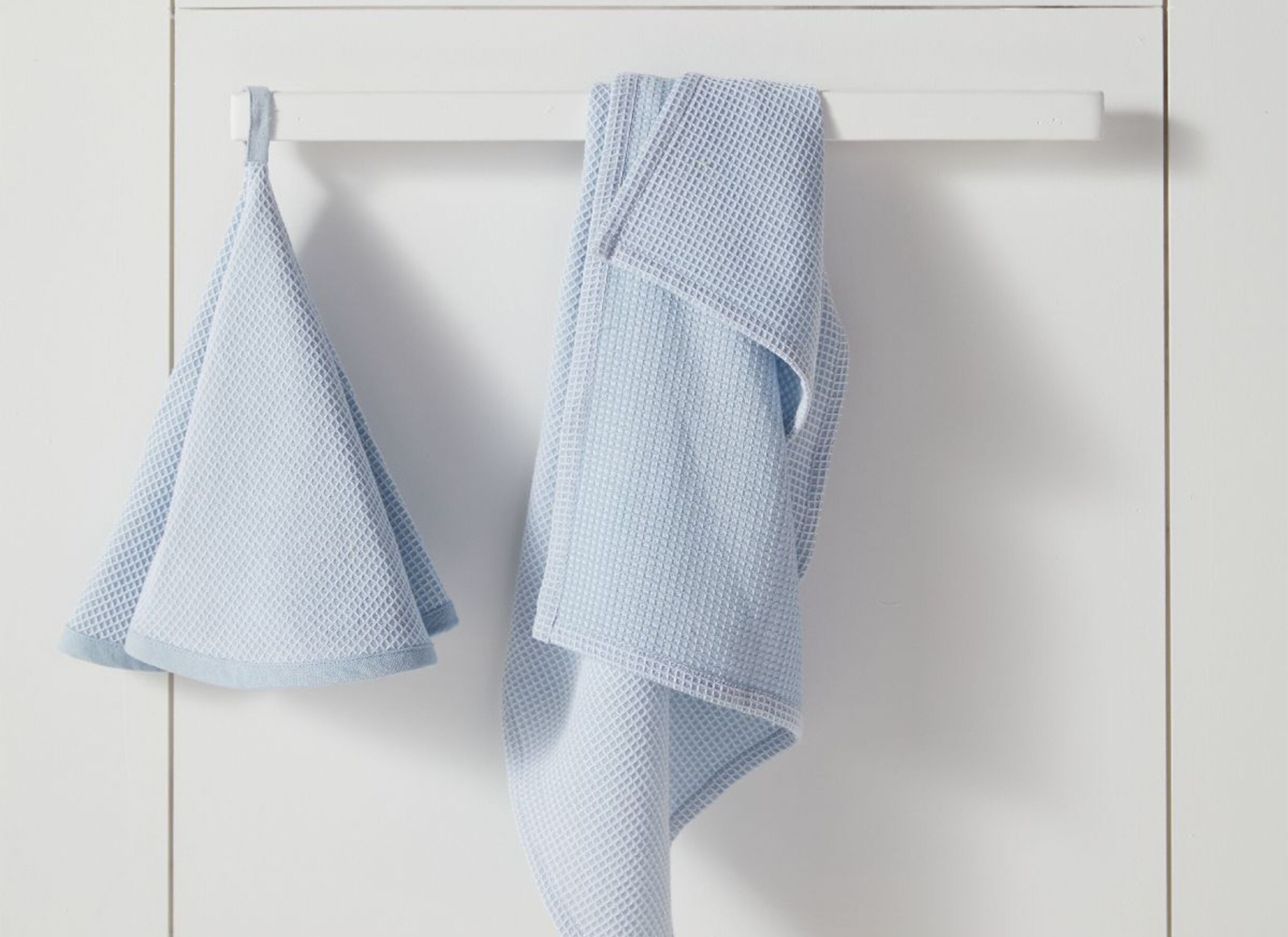 Foto ambiance - Essuie de vaisselle Utility 50x70cm - coton - bleu lot de 2