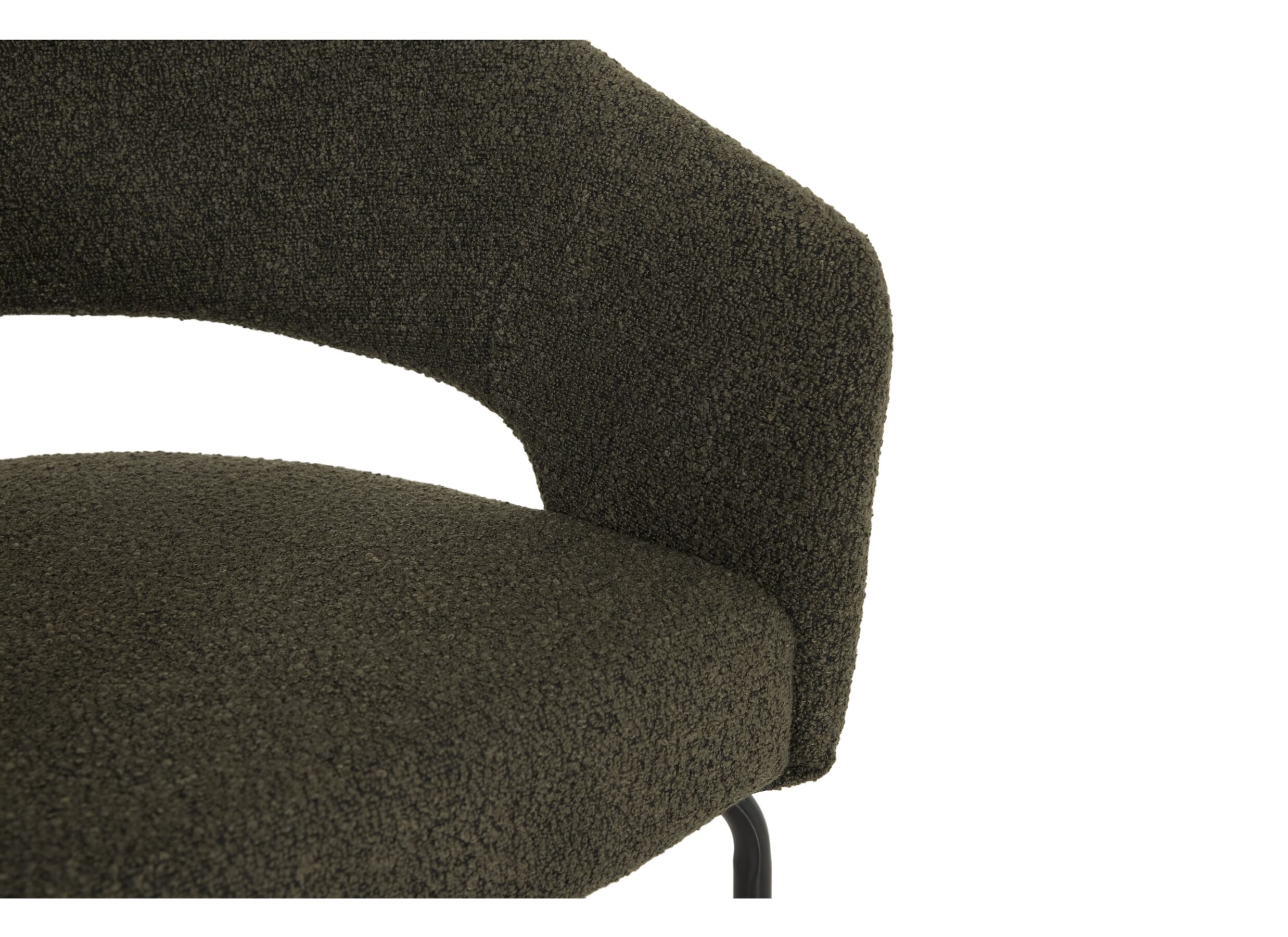 Stoel Agis 56x55x82cm - stof - groen