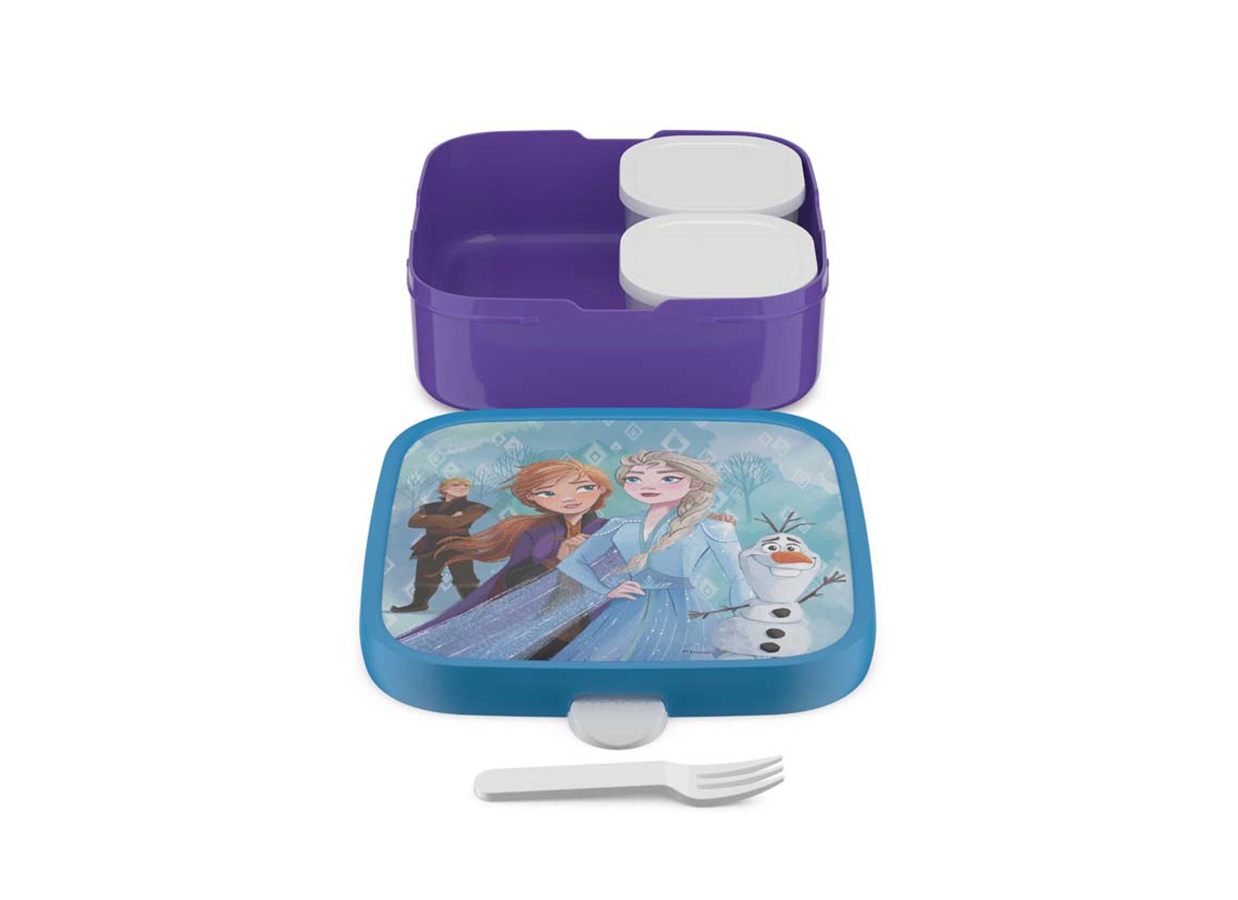 Indeling - Lunchbox Bento groot Campus 1250ml - kunststof - frozen 2